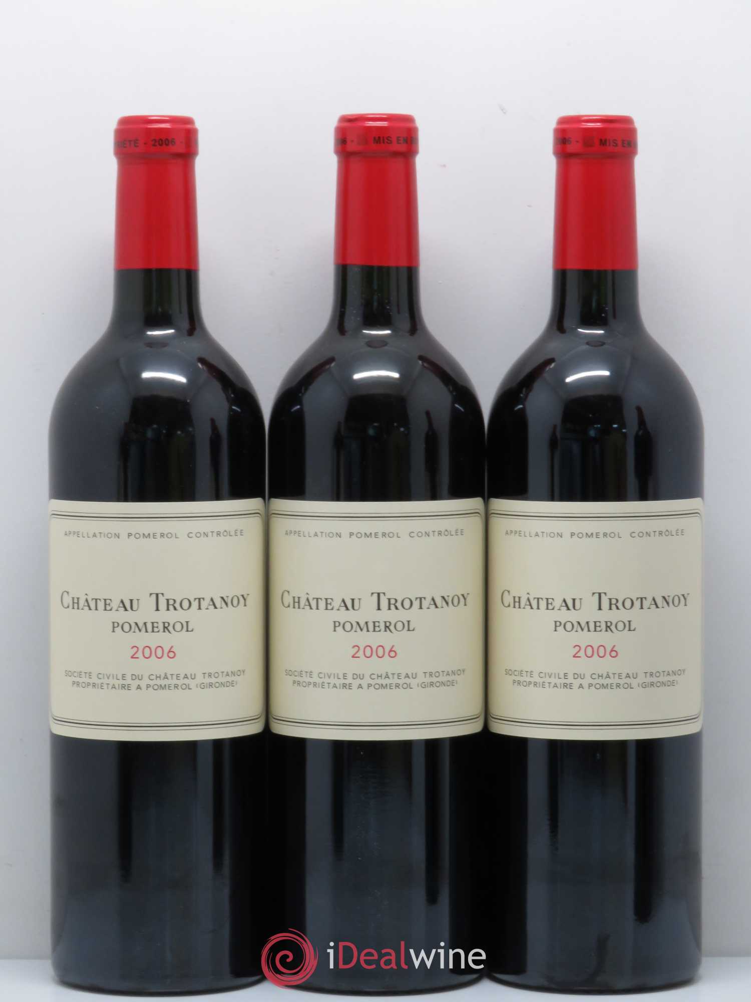 Château Trotanoy 2006 - Lot de 12 bouteilles - 1