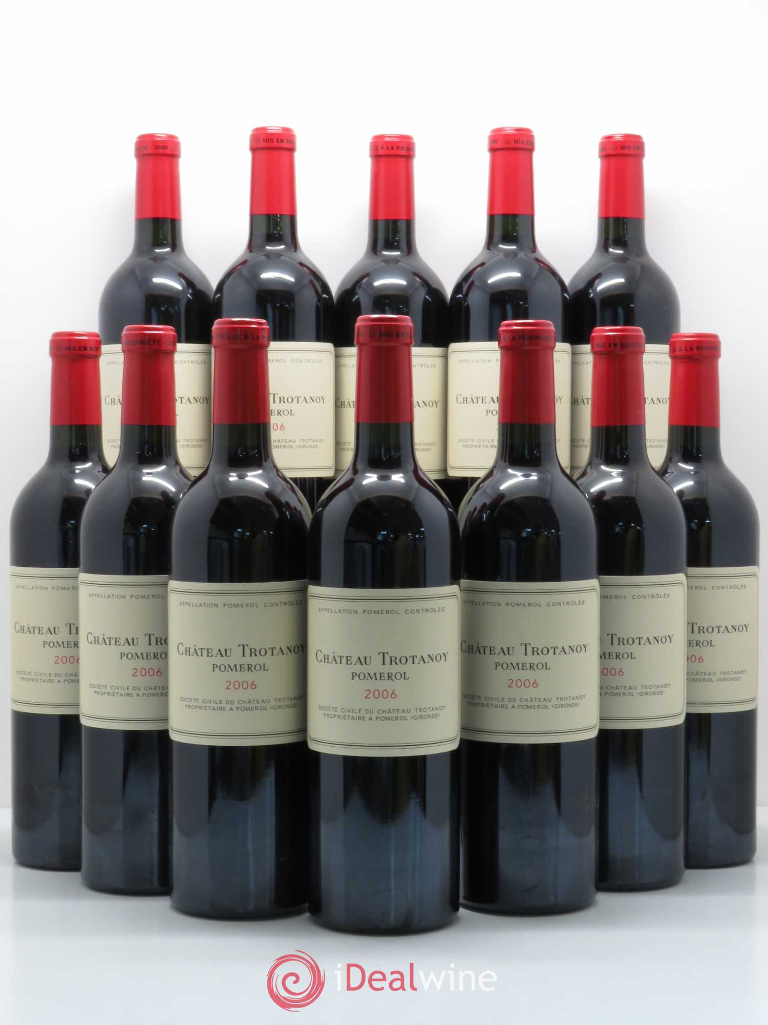 Château Trotanoy 2006 - Lot de 12 bouteilles - 0