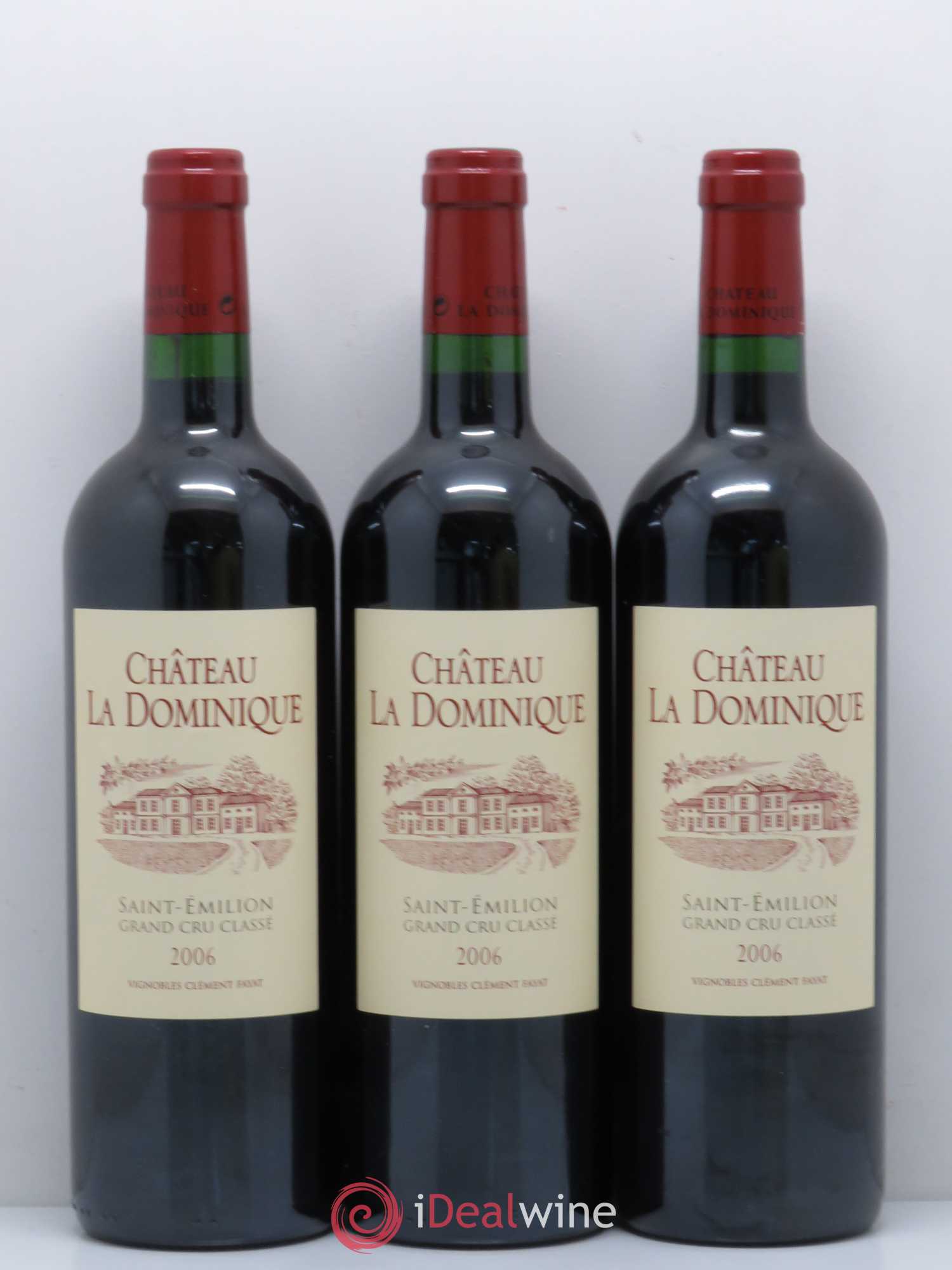 Château la Dominique Grand Cru Classé 2006 - Lot de 6 bouteilles - 2