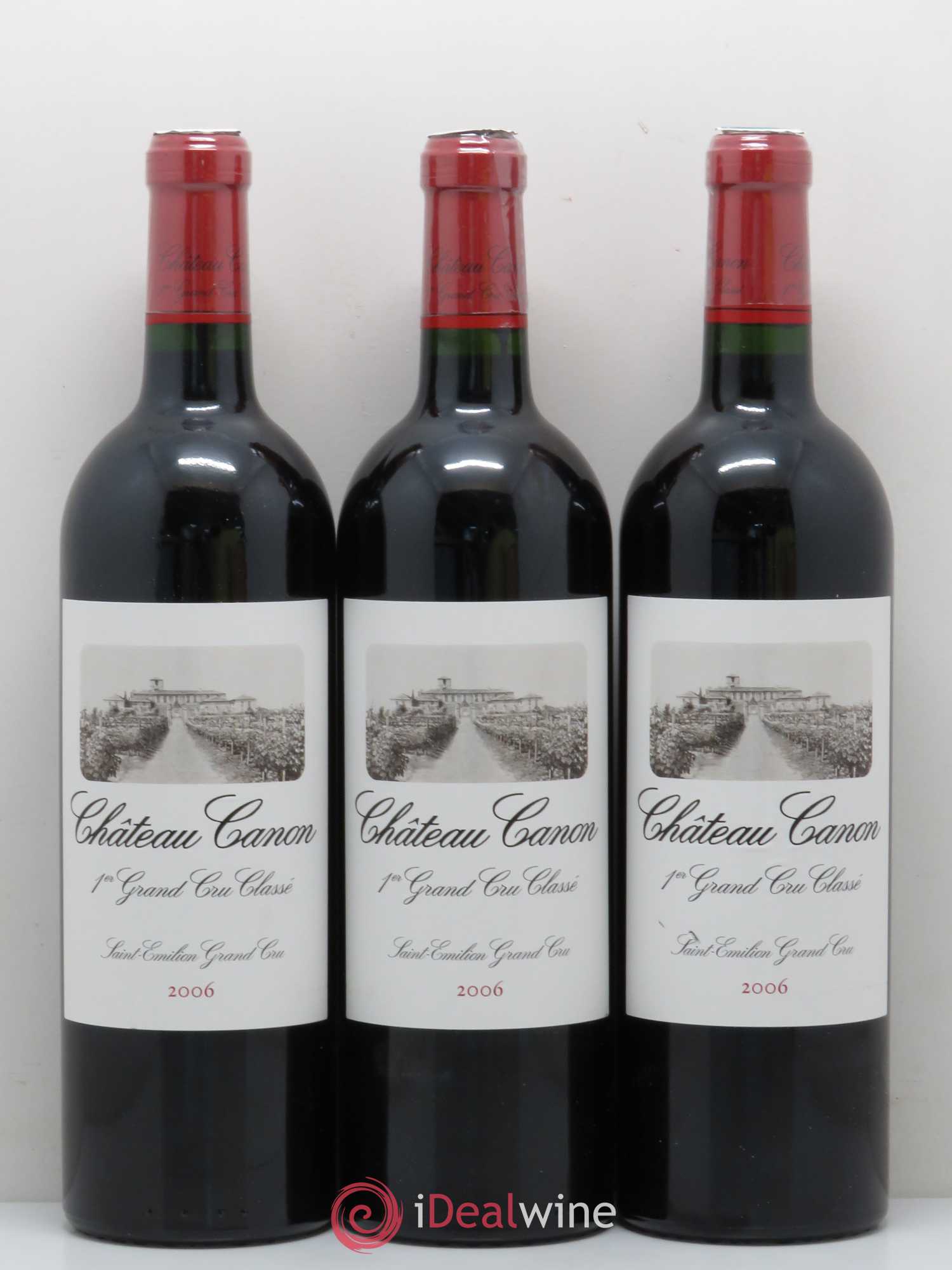 Château Canon 1er Grand Cru Classé B 2006 - Lot de 12 bouteilles - 3