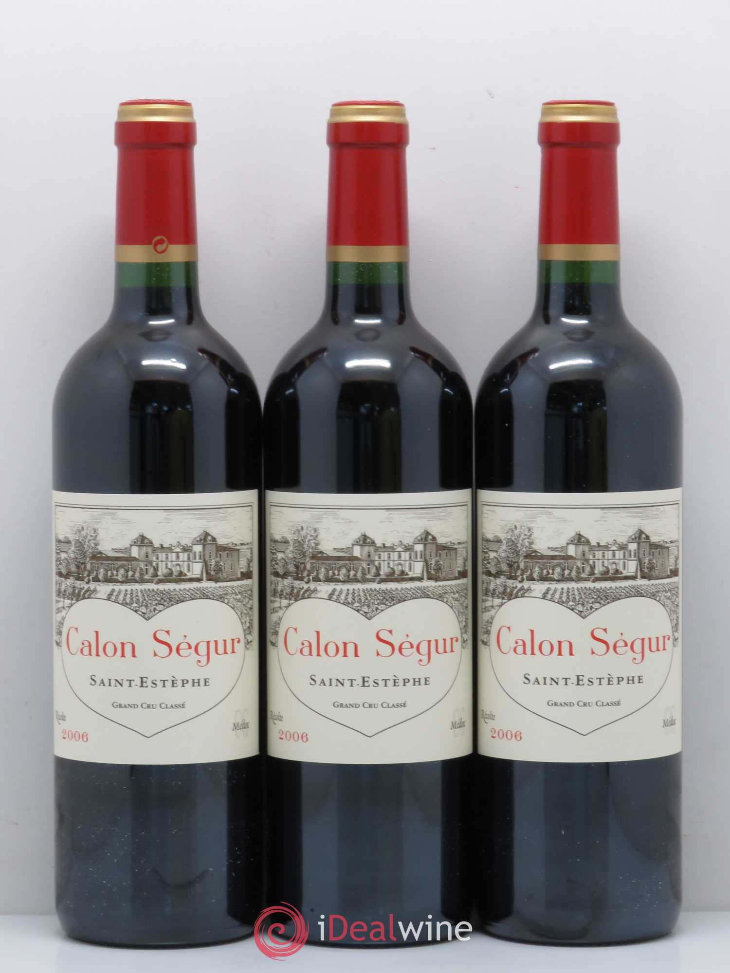 Château Calon Ségur 3ème Grand Cru Classé 2006 - Lot de 12 bouteilles - 1
