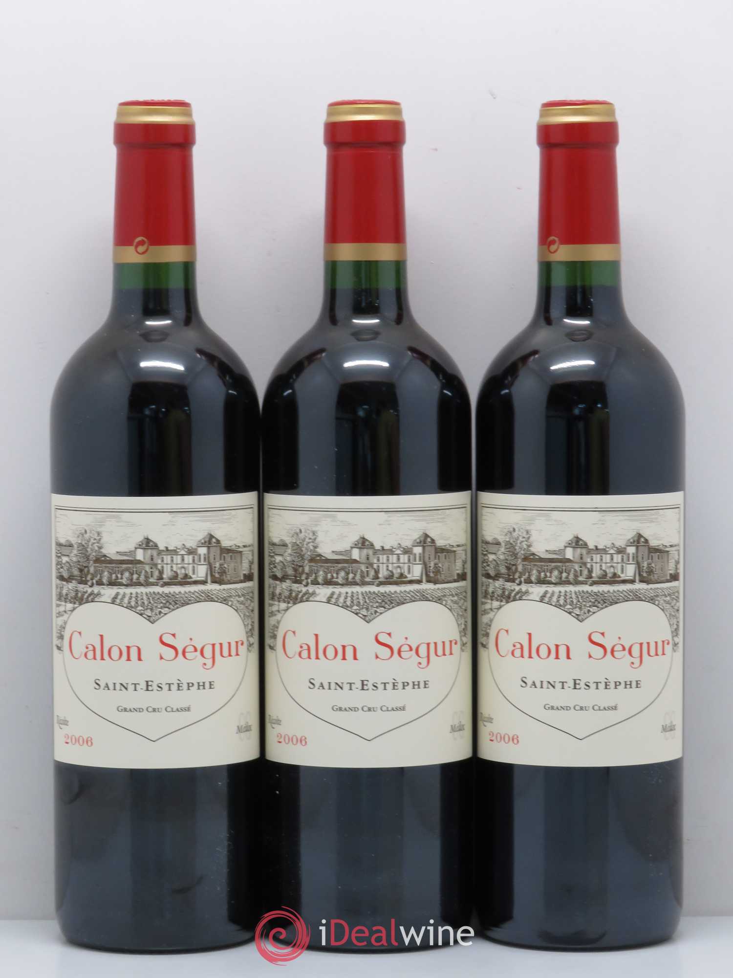 Château Calon Ségur 3ème Grand Cru Classé 2006 - Lot de 12 bouteilles - 3