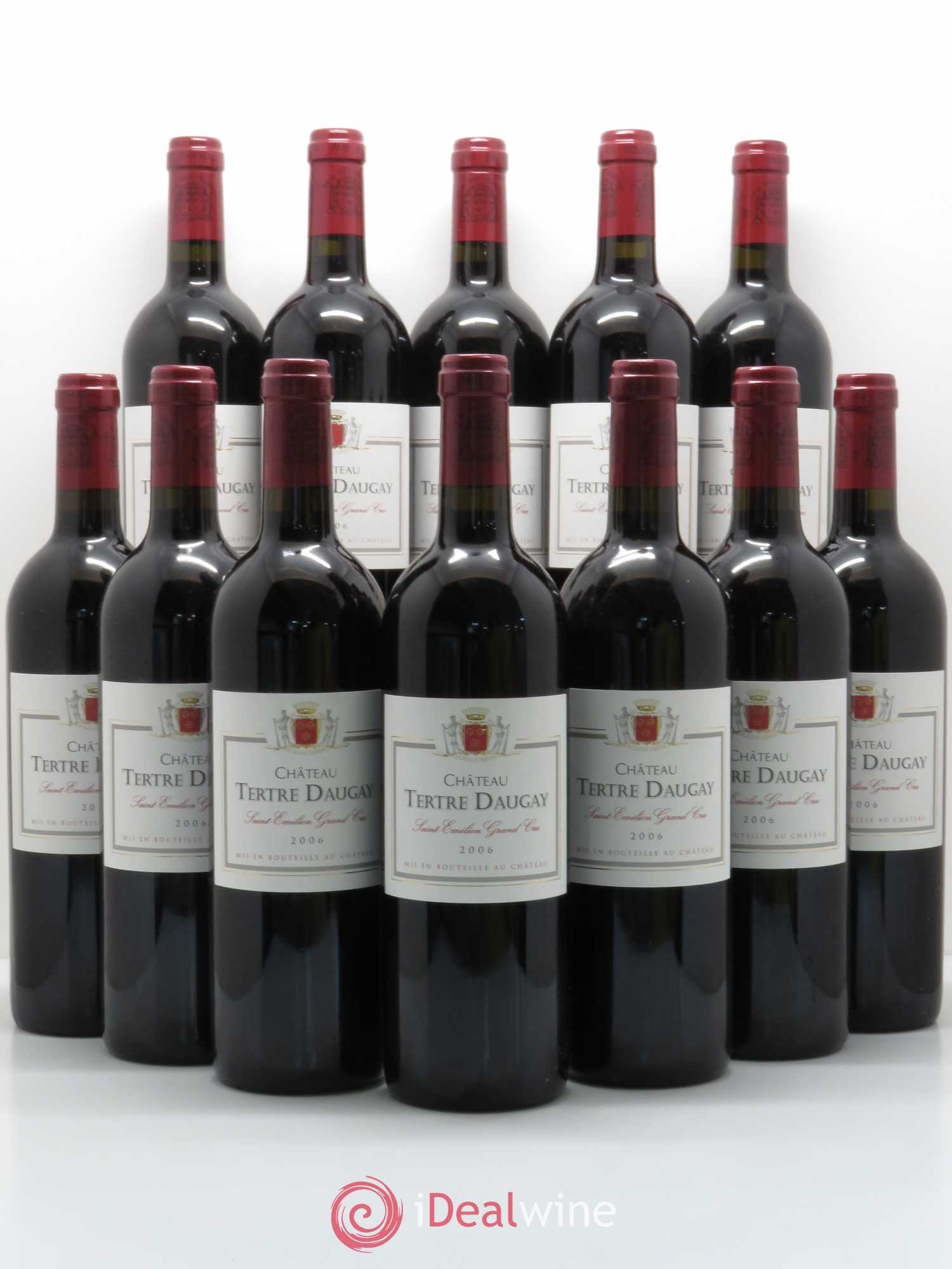 Château Tertre Daugay Grand Cru Classé 2006 - Lot de 12 bouteilles - 0