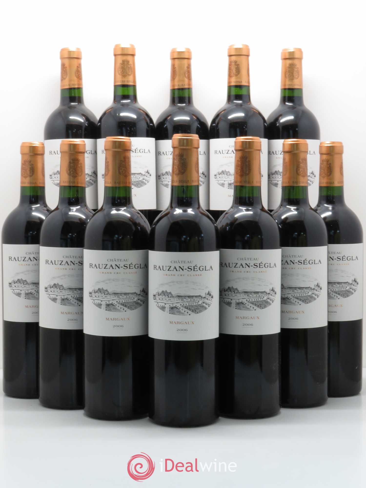 Château Rauzan Ségla Grand Cru Classé 2006 - Lot de 12 bouteilles - 0