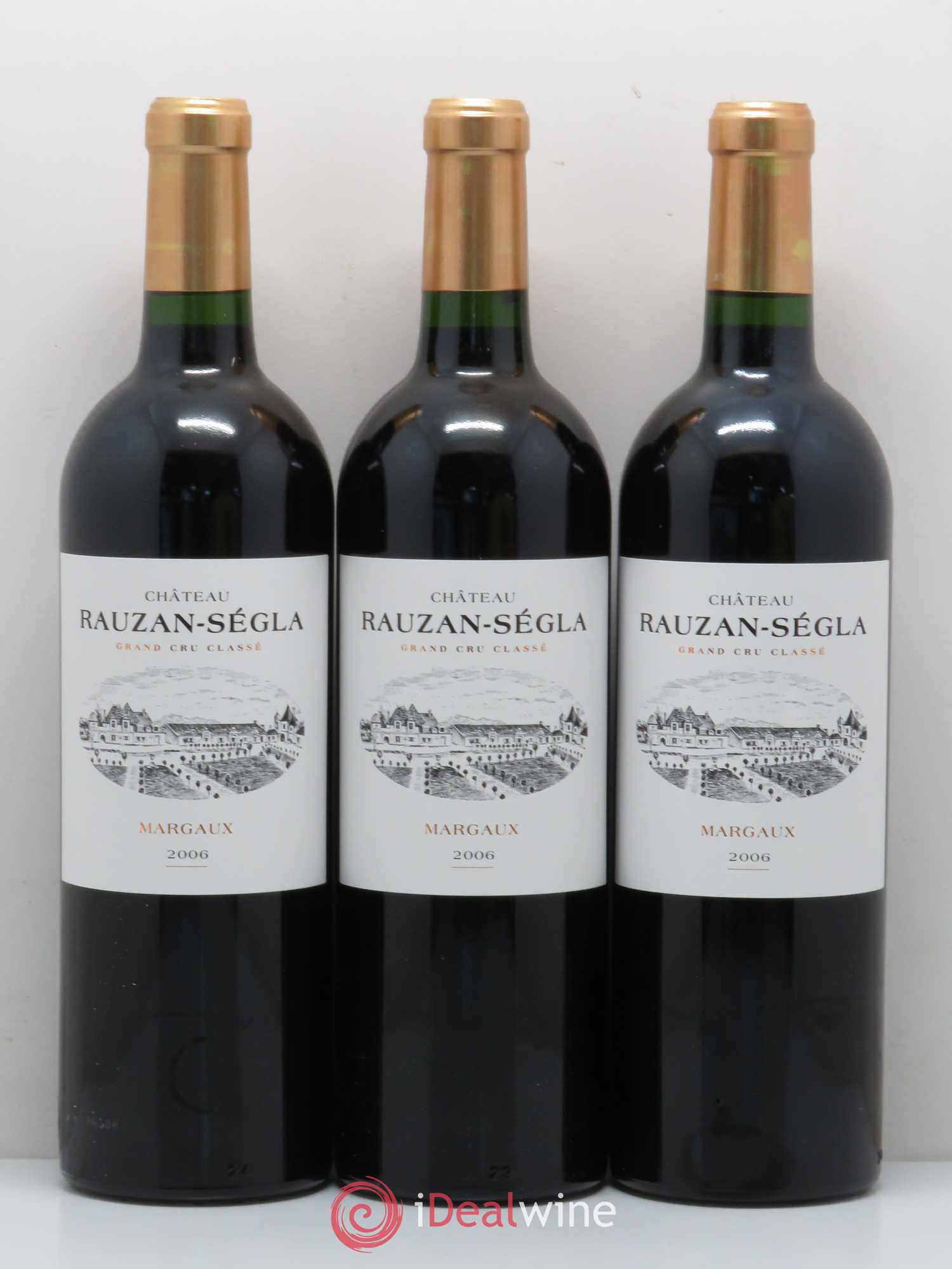 Château Rauzan Ségla Grand Cru Classé 2006 - Lot de 12 bouteilles - 1