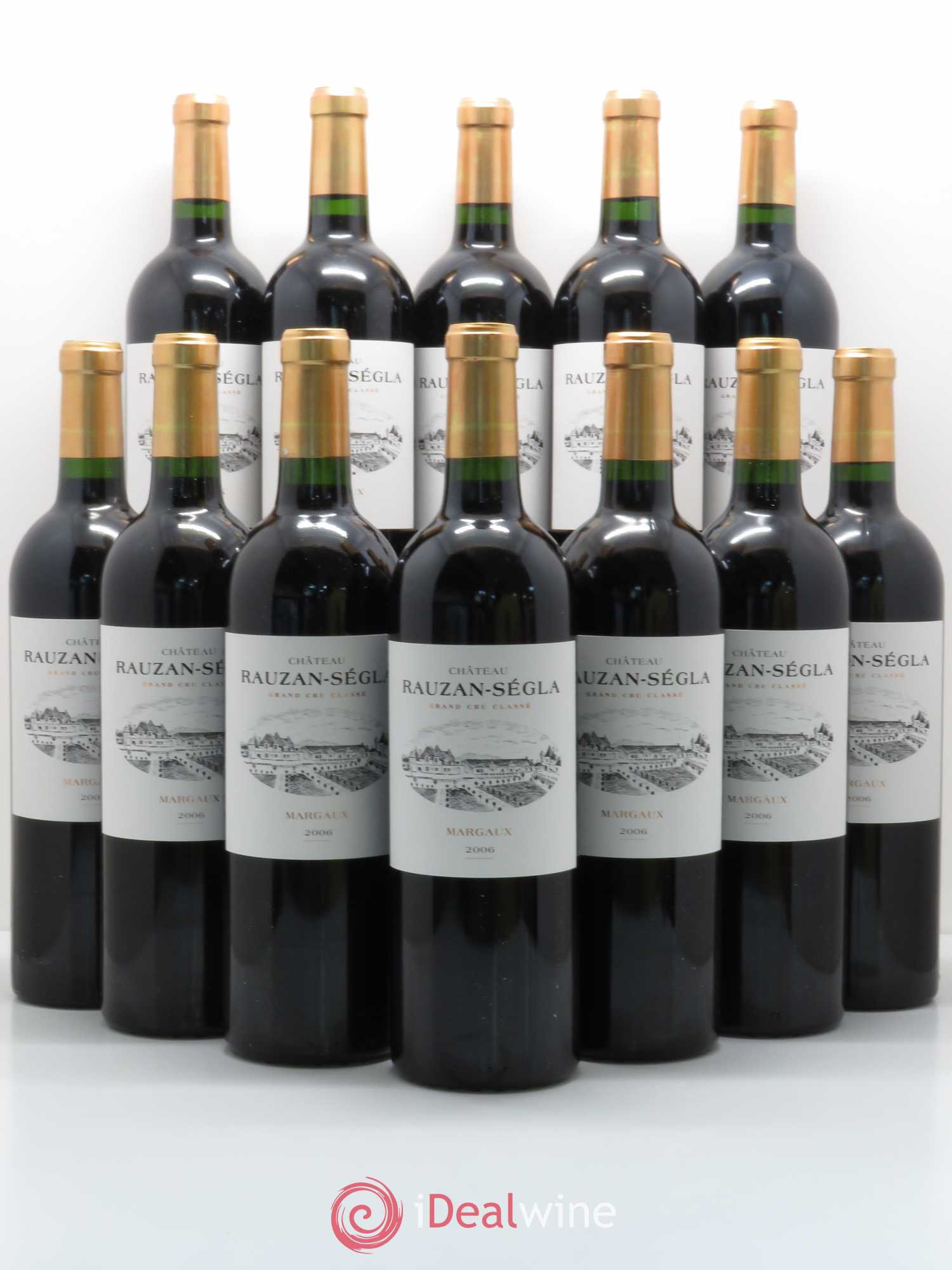 Château Rauzan Ségla Grand Cru Classé 2006 - Lot de 12 bouteilles - 0