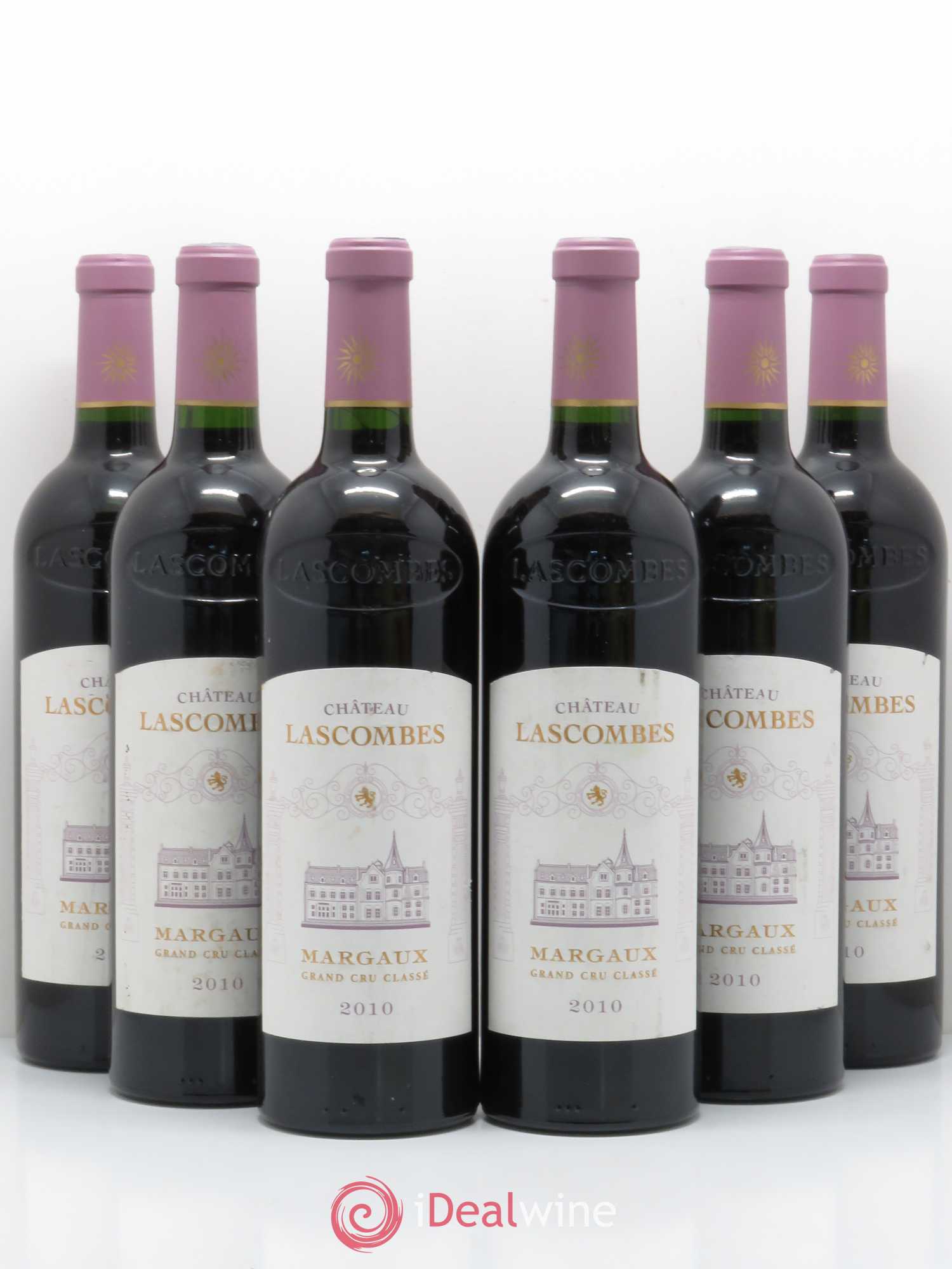 Château Lascombes 2ème Grand Cru Classé 2010 - Lot de 6 bouteilles - 0