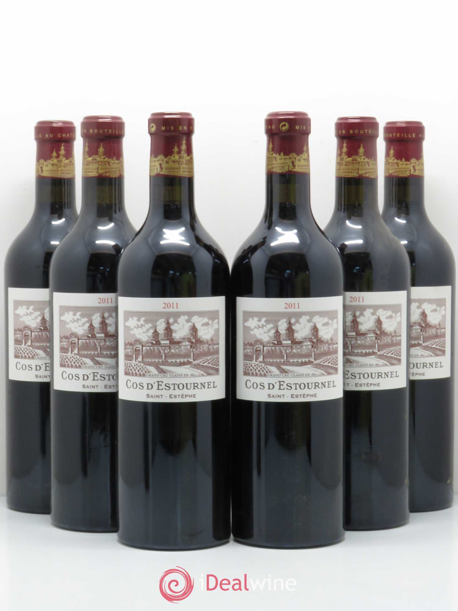 Cos d'Estournel 2ème Grand Cru Classé 2011 - Lot de 6 bouteilles - 0