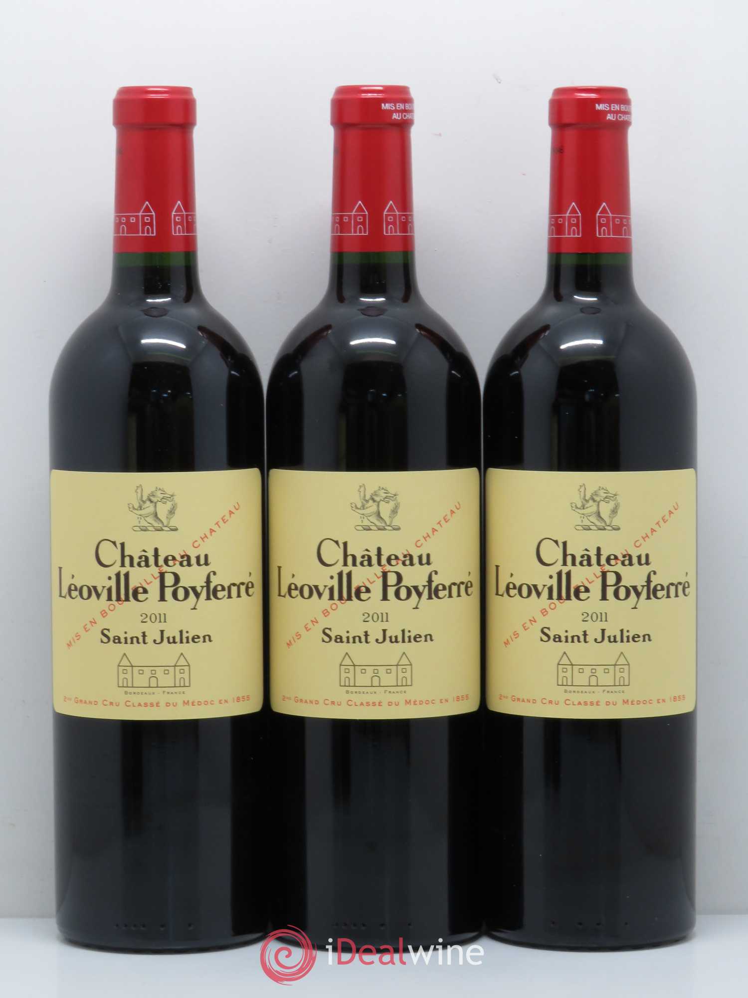 Château Léoville Poyferré 2ème Grand Cru Classé 2011 - Lot de 6 bouteilles - 2