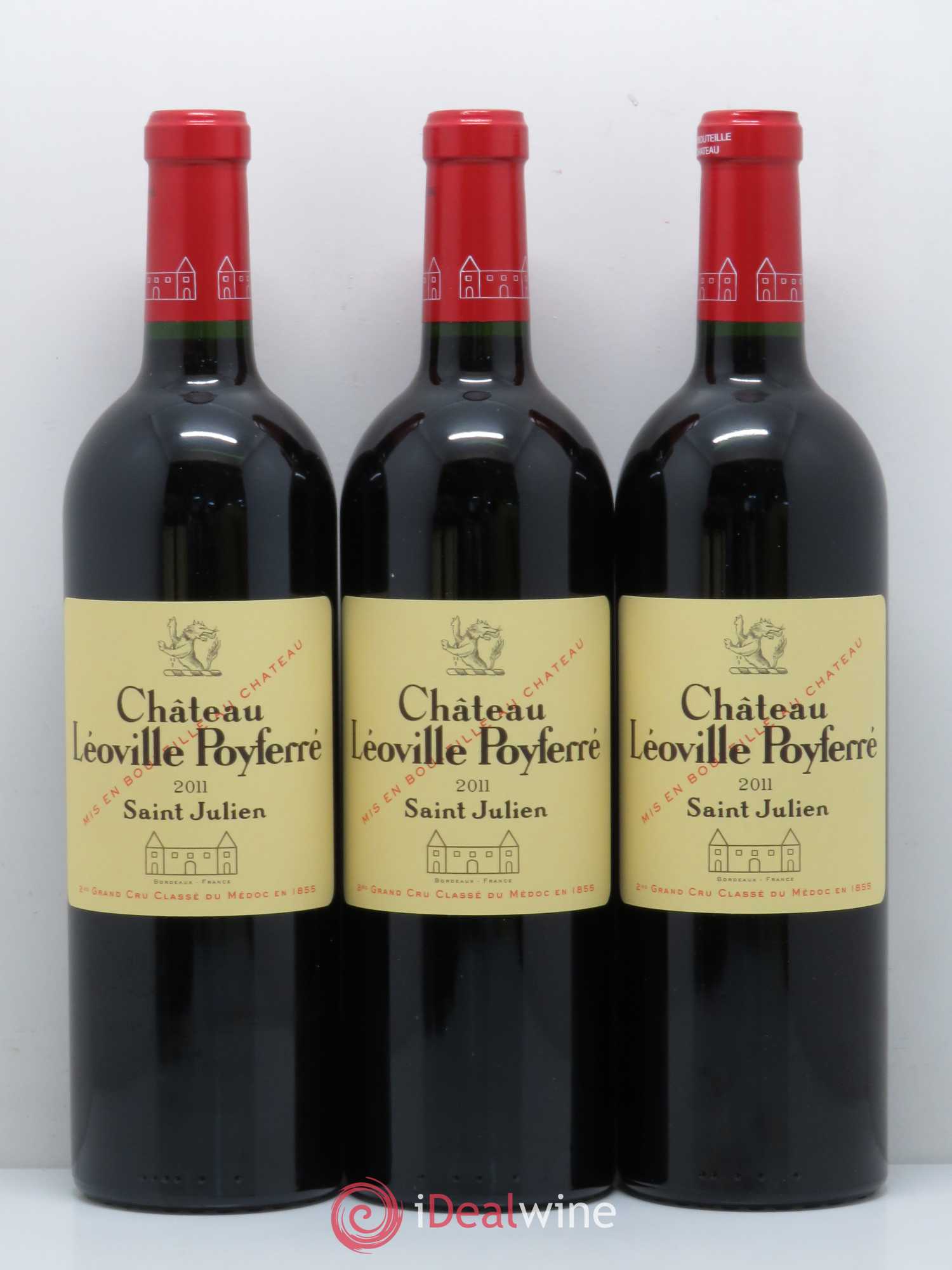 Château Léoville Poyferré 2ème Grand Cru Classé 2011 - Lot de 6 bouteilles - 2