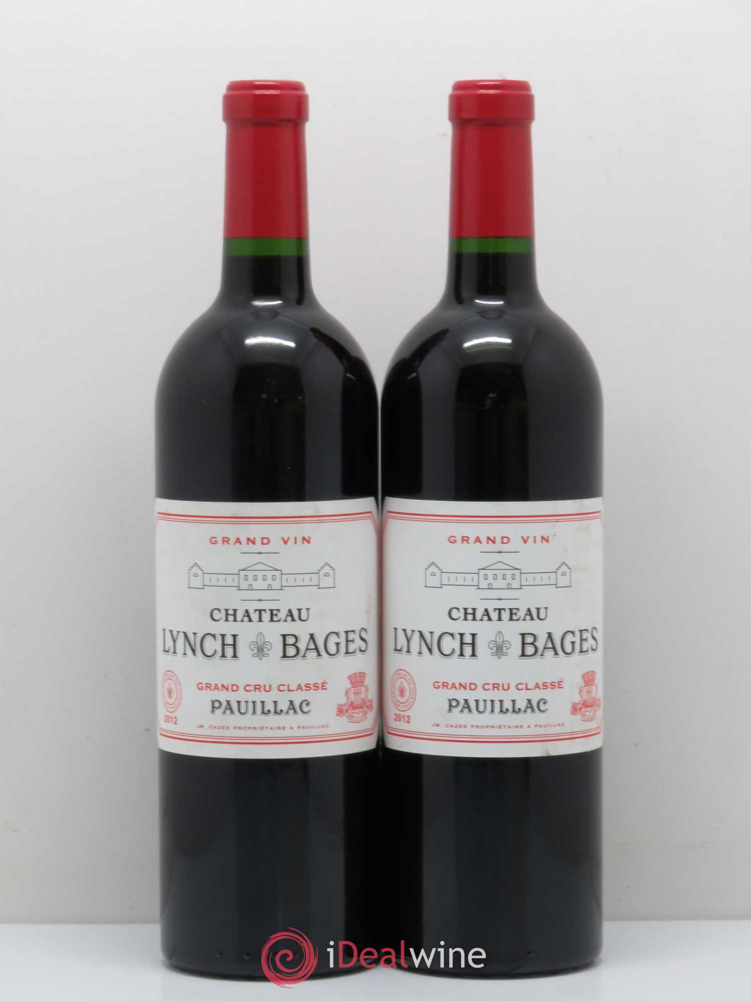 Château Lynch Bages 5ème Grand Cru Classé 2012 - Lot de 2 bouteilles - 0