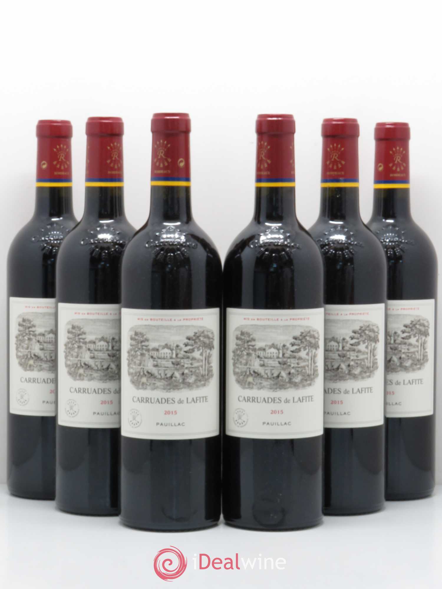 Carruades de Lafite Rothschild Second Vin 2015 - Lot de 6 bouteilles - 0