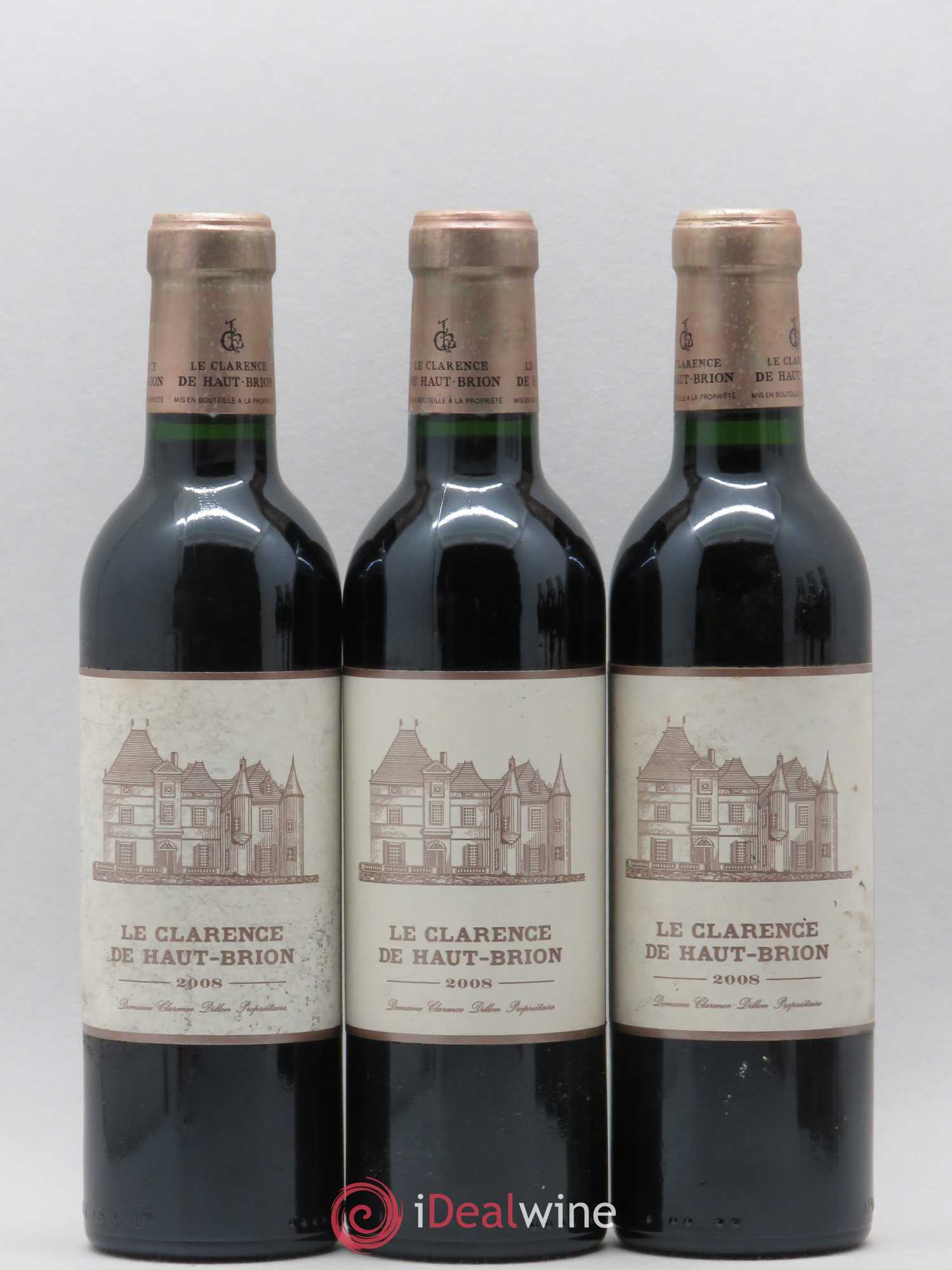 Clarence (Bahans) de Haut-Brion Second Vin 2008 - Lot de 6 demi bouteilles - 1