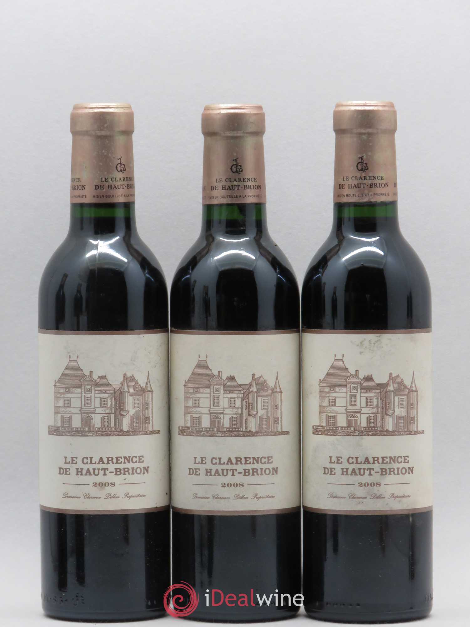Clarence (Bahans) de Haut-Brion Second Vin 2008 - Lot de 6 demi bouteilles - 2
