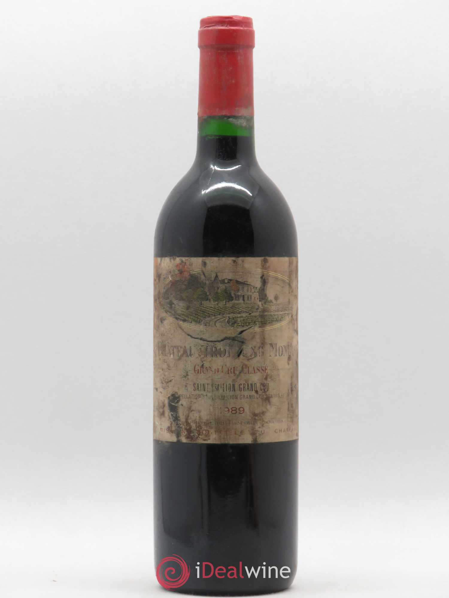 Château Troplong Mondot 1er Grand Cru Classé B 1989 - Lot de 1 bouteille - 0