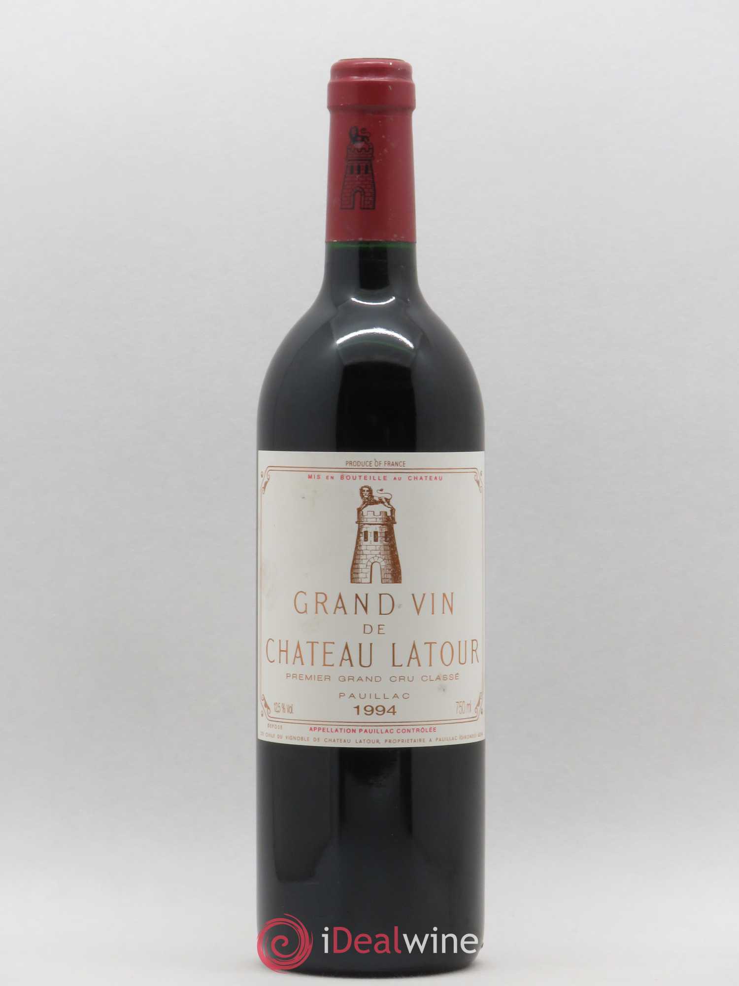 Château Latour 1er Grand Cru Classé 1994 - Lot de 1 bouteille - 0