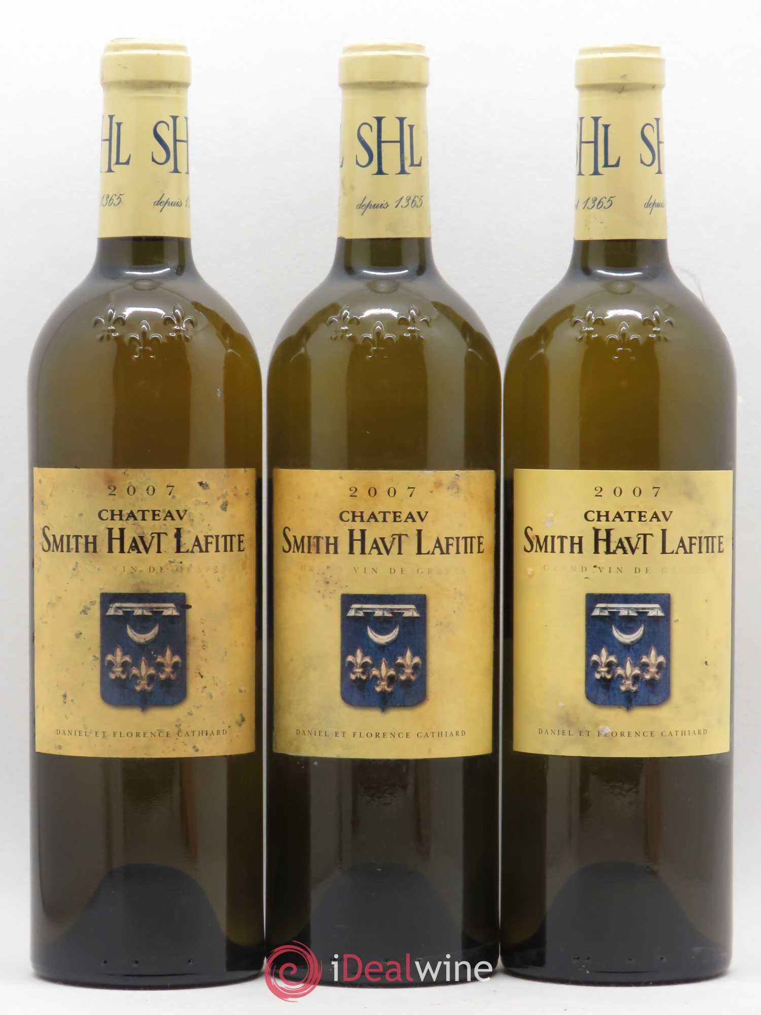 Château Smith Haut Lafitte 2007 - Lot de 3 bouteilles - 0