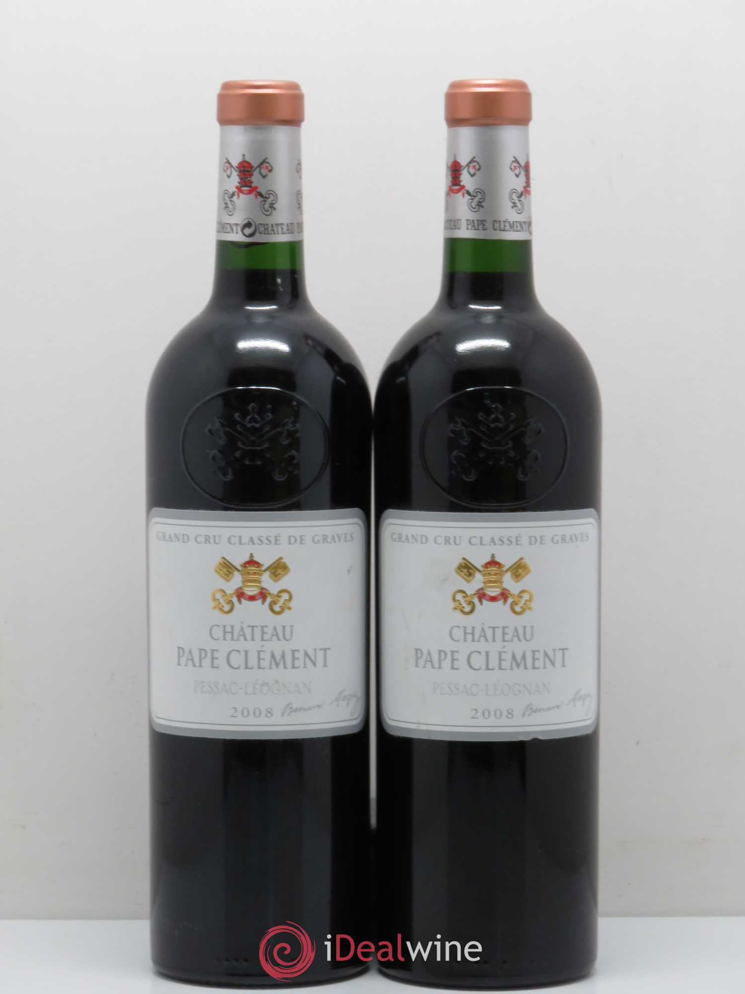 Château Pape Clément Cru Classé de Graves 2008 - Lot de 2 bouteilles - 0