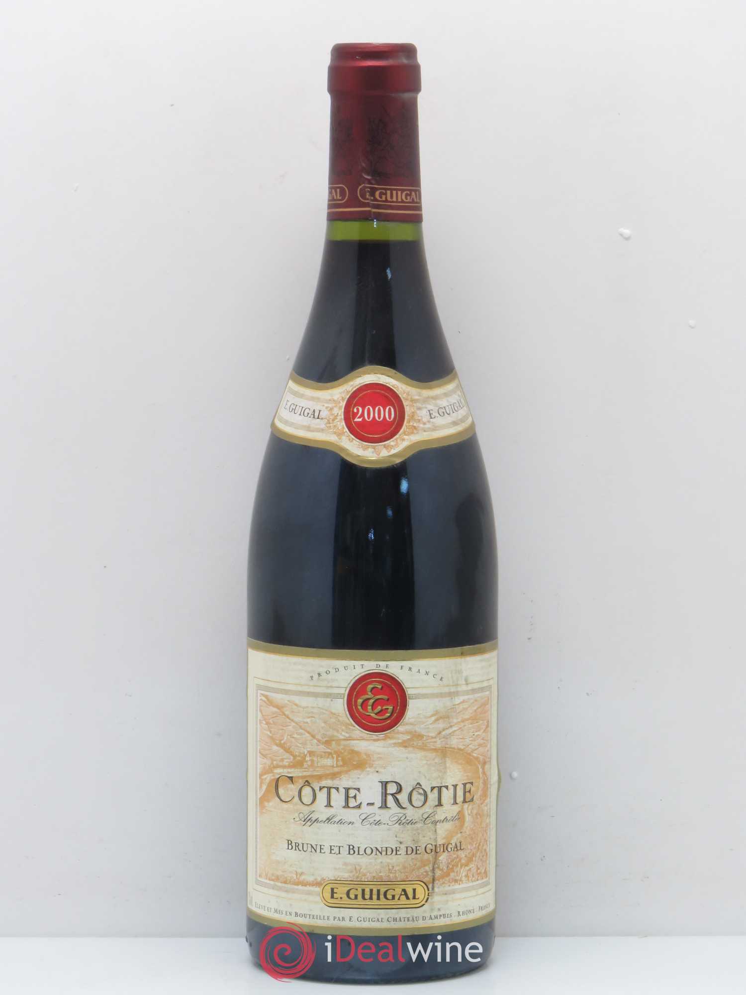Côte-Rôtie Côtes Brune et Blonde Guigal 2000 - Lot de 1 bouteille - 0