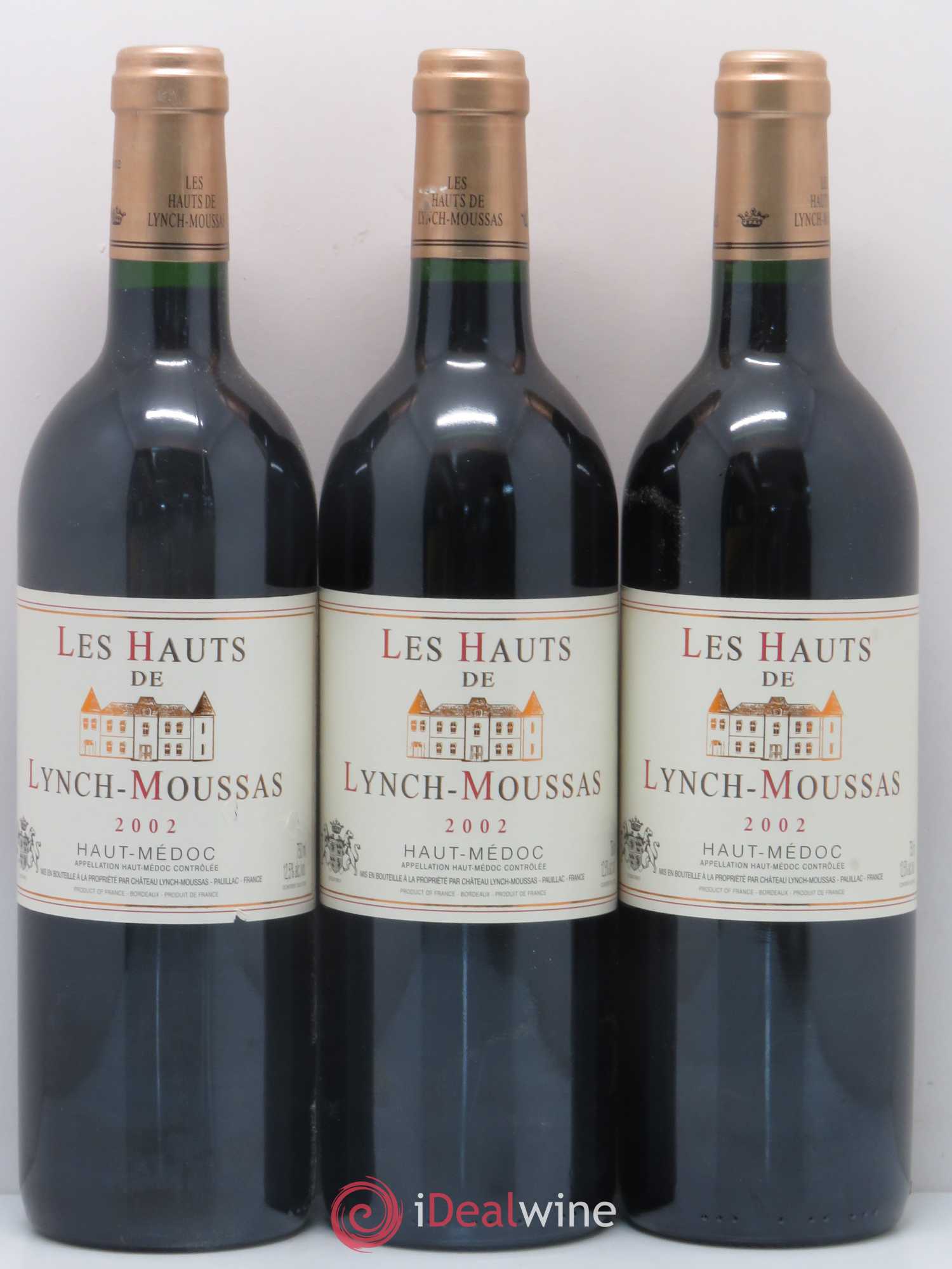 Haut Médoc Les Hauts de Lynch Moussas 2002 - Lot de 6 bouteilles - 2