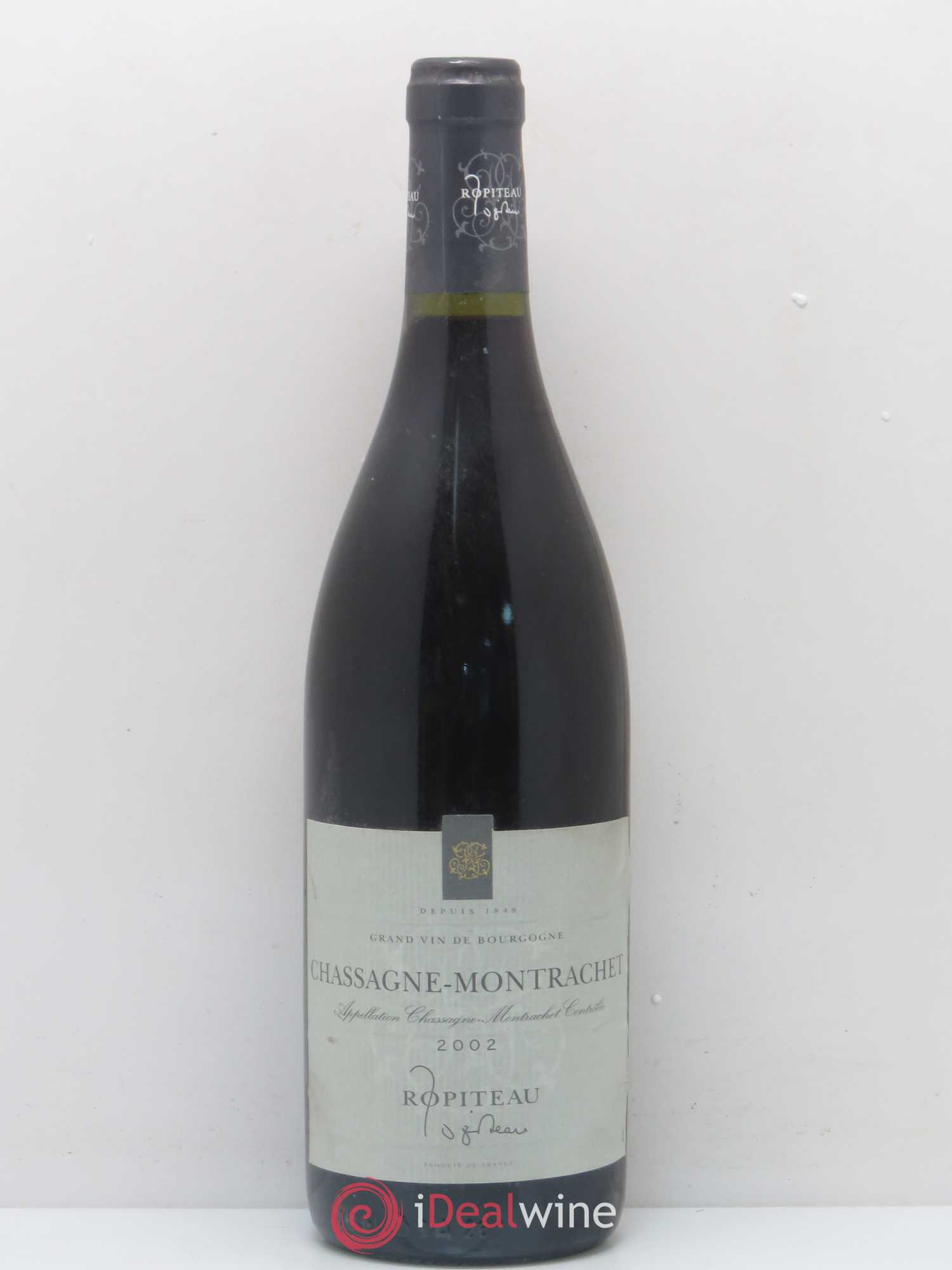 Chassagne-Montrachet Ropiteau 2002 - Lot de 1 bouteille - 0