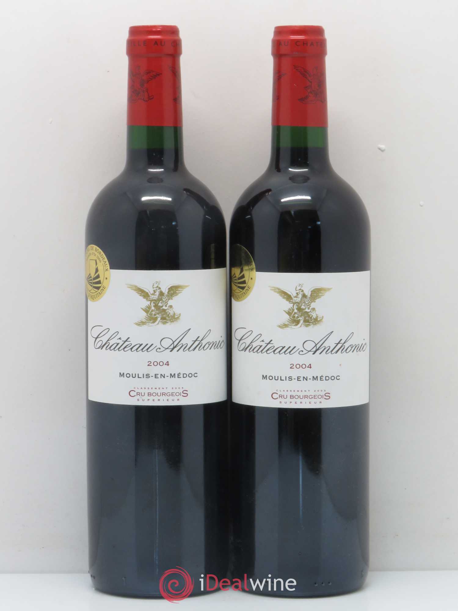 Moulis en Médoc en Médoc Château Anthonic 2004 - Posten von 2 Flaschen - 0