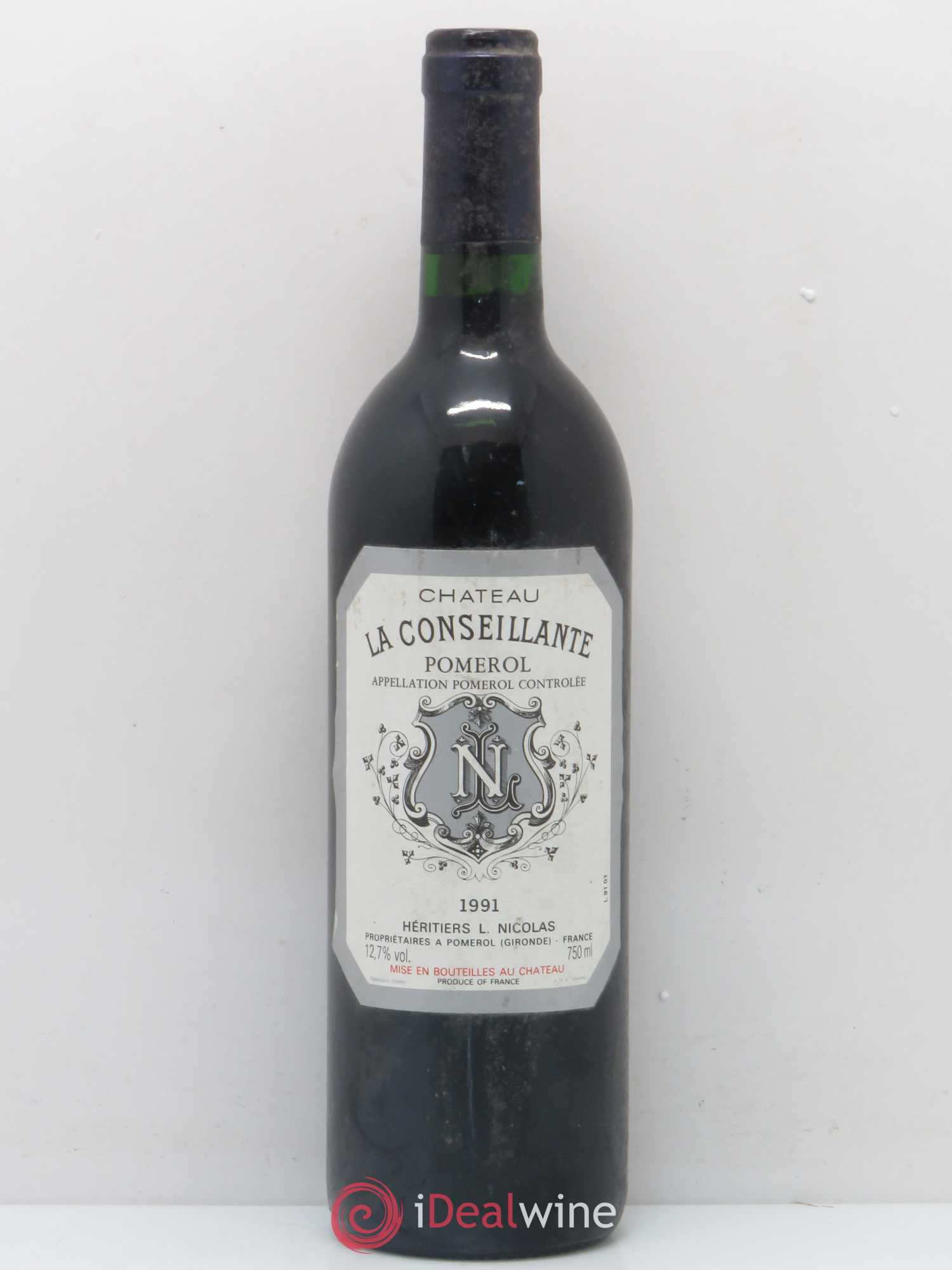 Château la Conseillante 1991 - Lot de 1 bouteille - 0