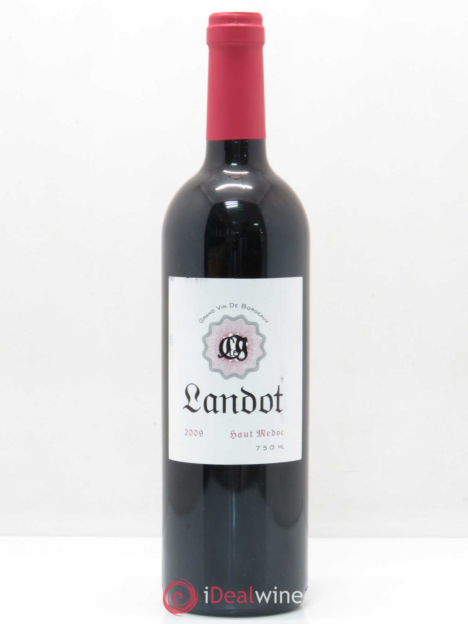 Bordeaux Haut-Médoc Château Landot 2009 - Posten von 1 Flasche - 0