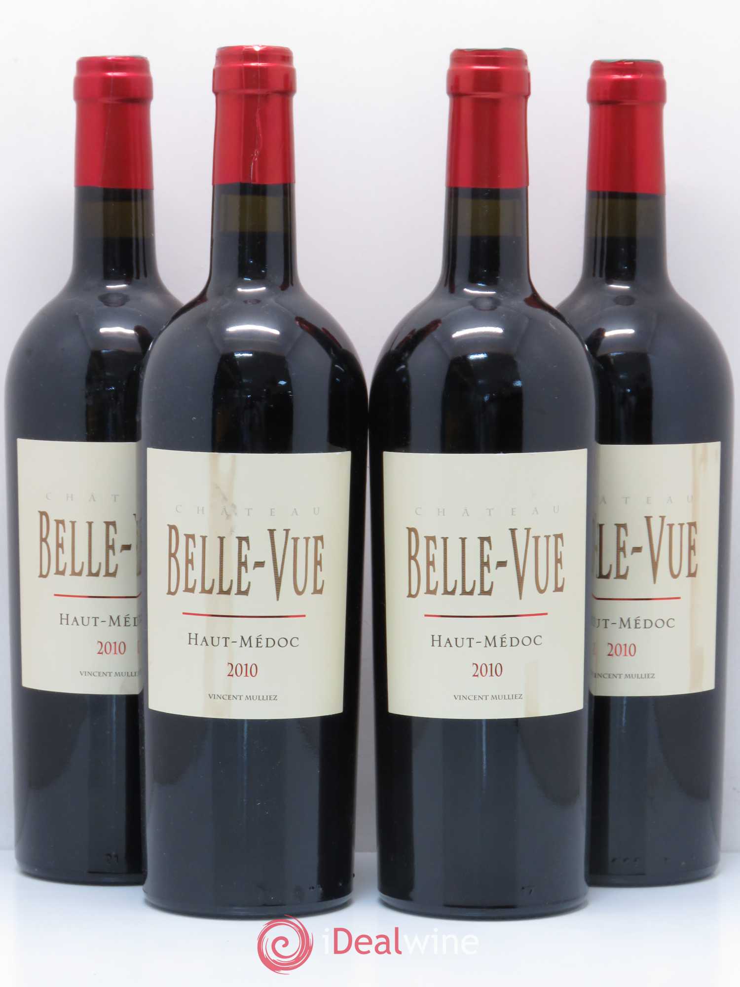 Château Belle-Vue 2010 - Lot de 4 bouteilles - 0