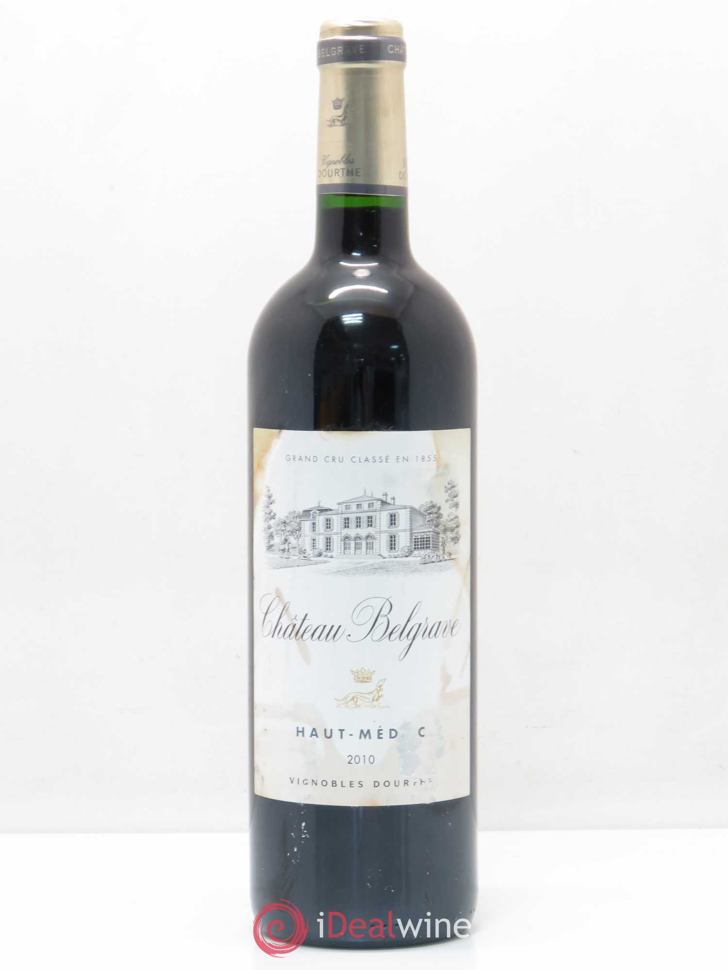 Château Belgrave 5ème Grand Cru Classé 2010 - Lot de 1 bouteille - 0