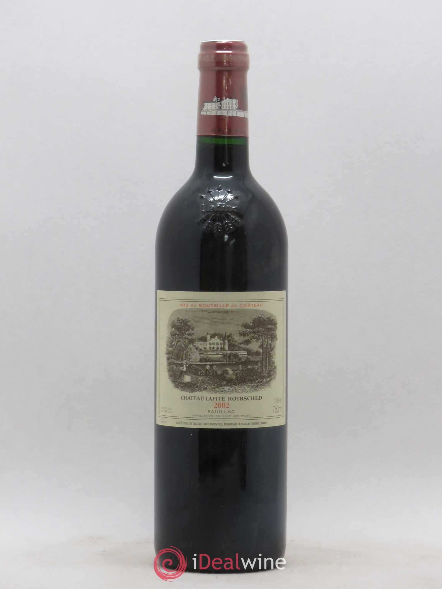 Château Lafite Rothschild 1er Grand Cru Classé 2002 - Lot de 1 bouteille - 0