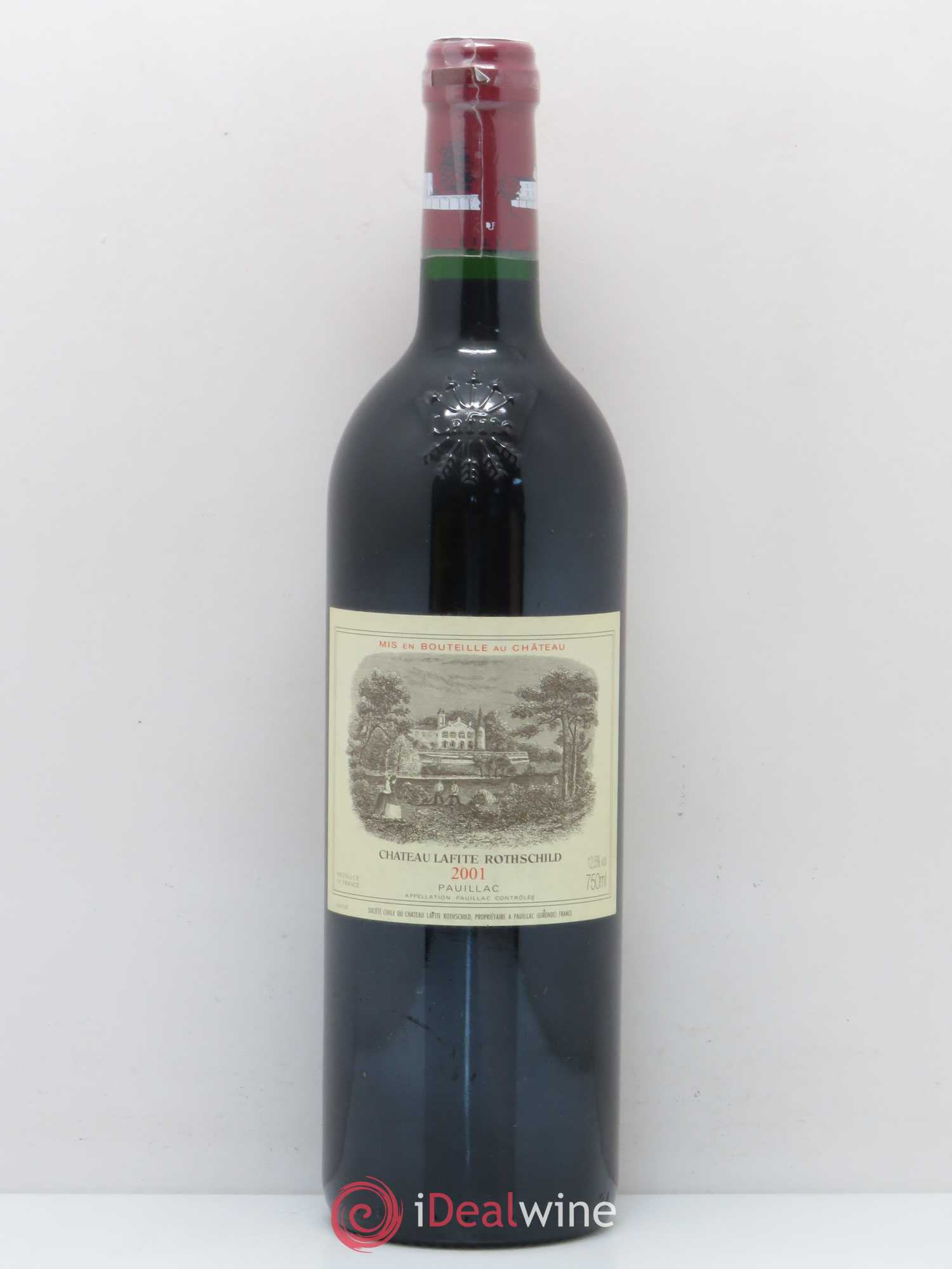 Château Lafite Rothschild 1er Grand Cru Classé 2001 - Lot de 1 bouteille - 0