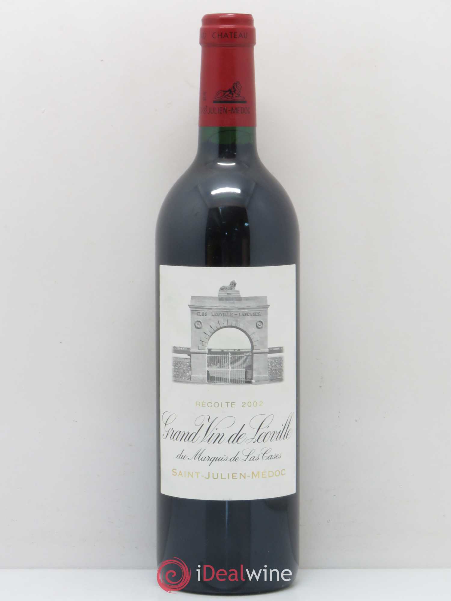 Château Léoville Las Cases 2ème Grand Cru Classé 2002 - Lot de 1 bouteille - 0