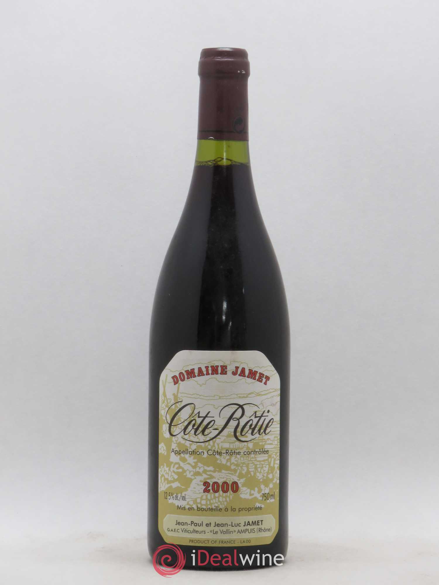 Côte-Rôtie Jamet (Domaine) 2000 - Lot de 1 bouteille - 0