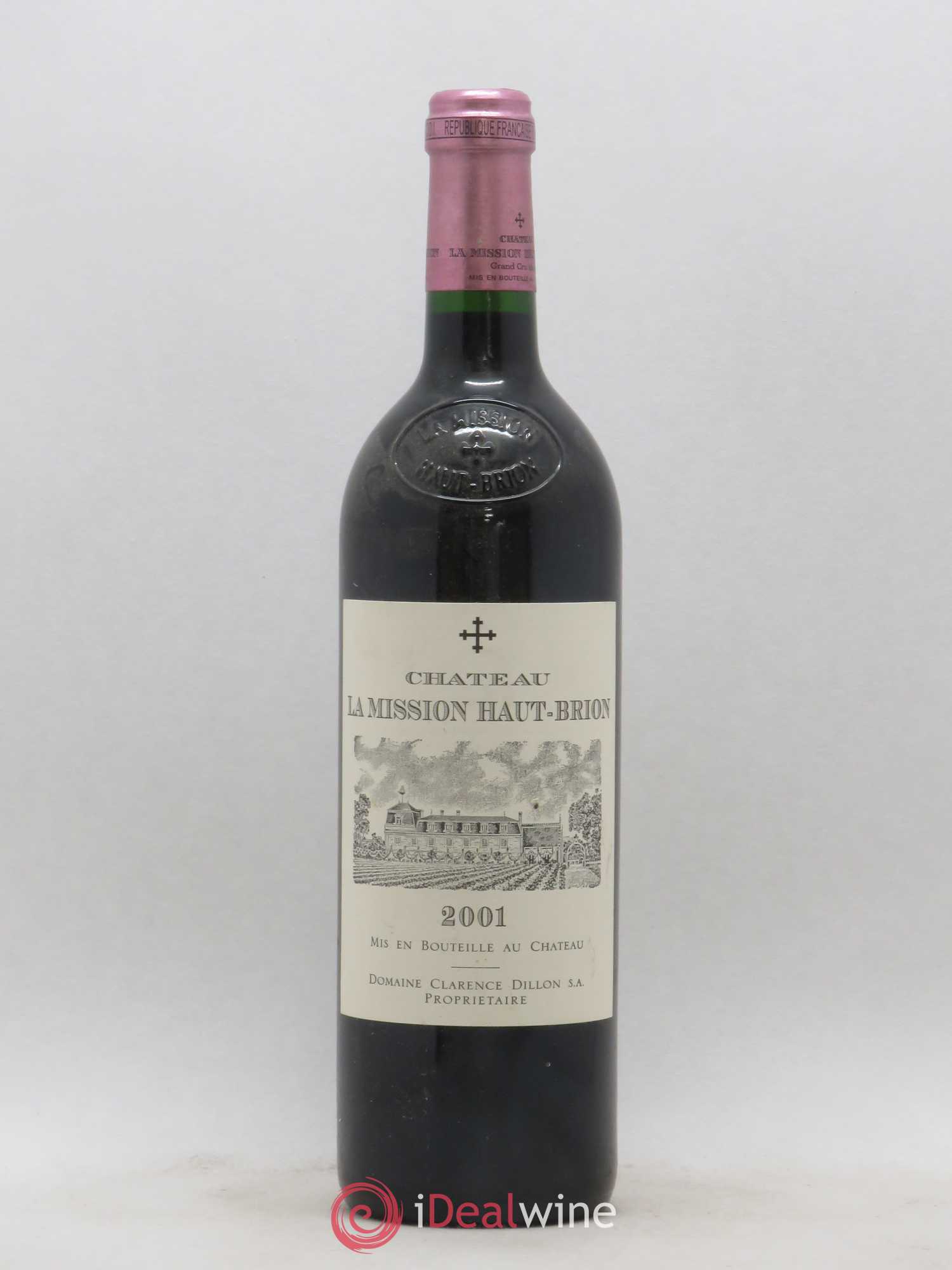 Château la Mission Haut-Brion Cru Classé de Graves 2001 - Lot de 1 bouteille - 0