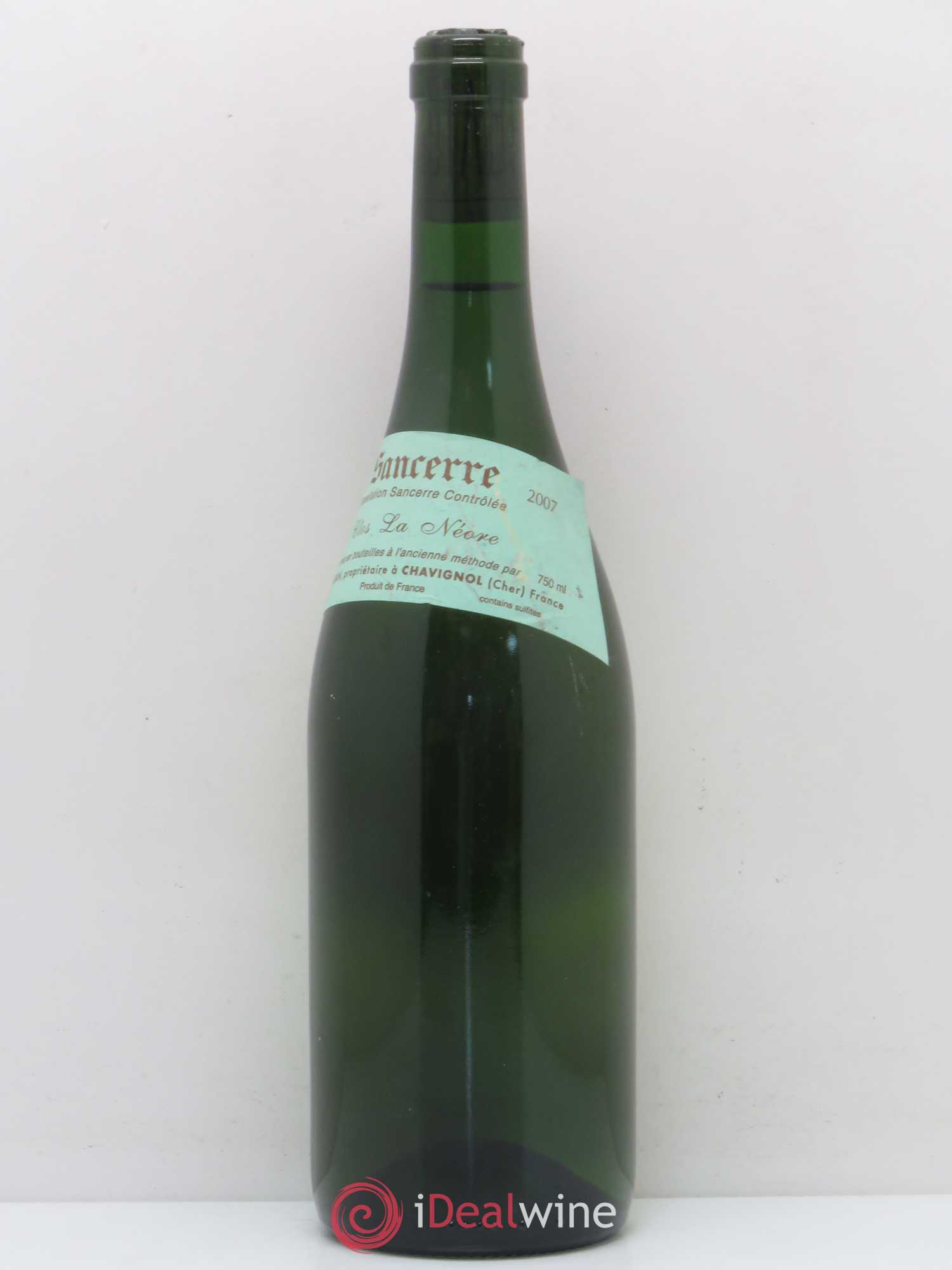 Sancerre Clos la Neore Edmond Vatan 2007 - Lot de 1 bouteille - 1