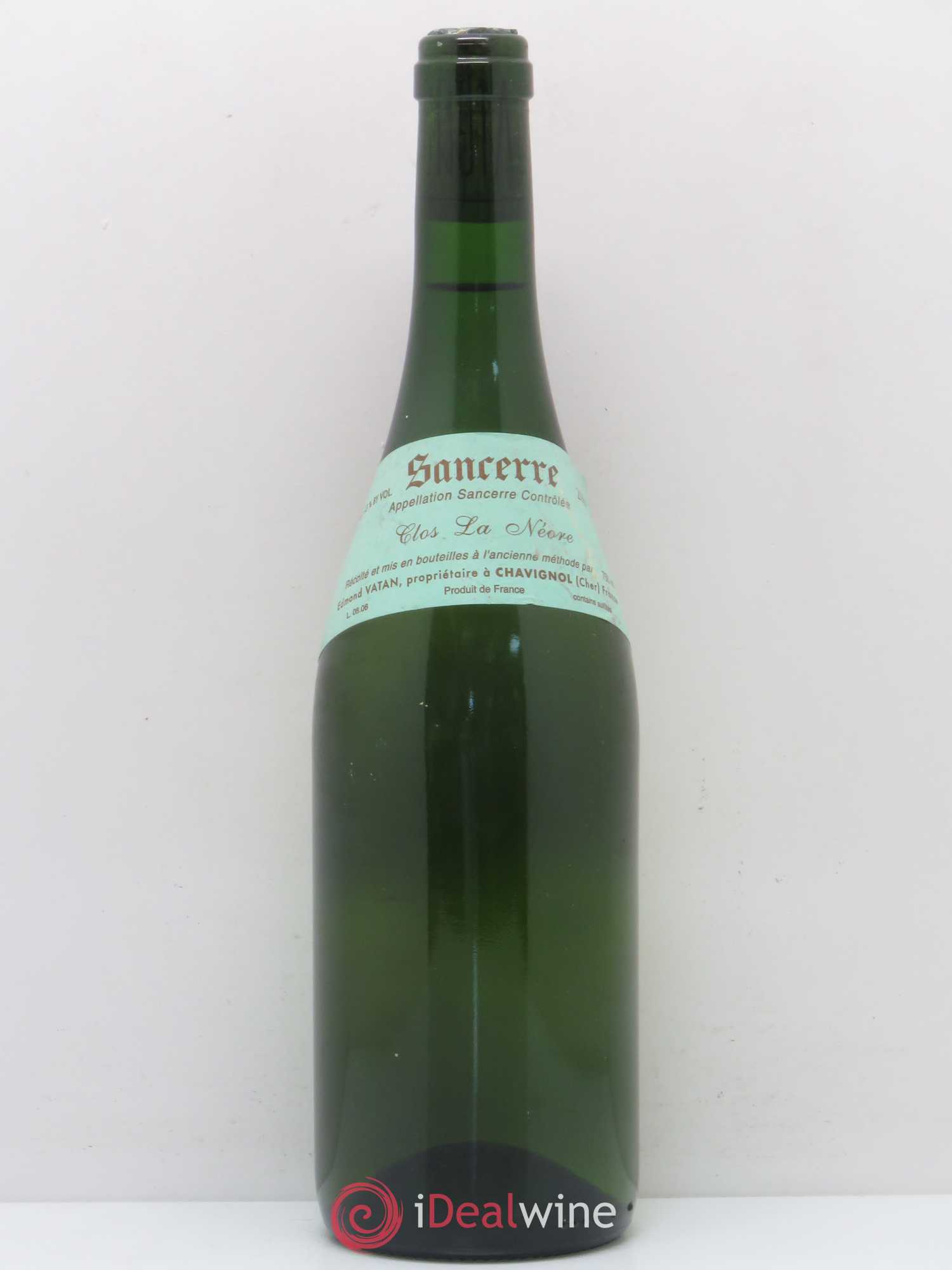 Sancerre Clos la Neore Edmond Vatan 2007 - Lot de 1 bouteille - 0