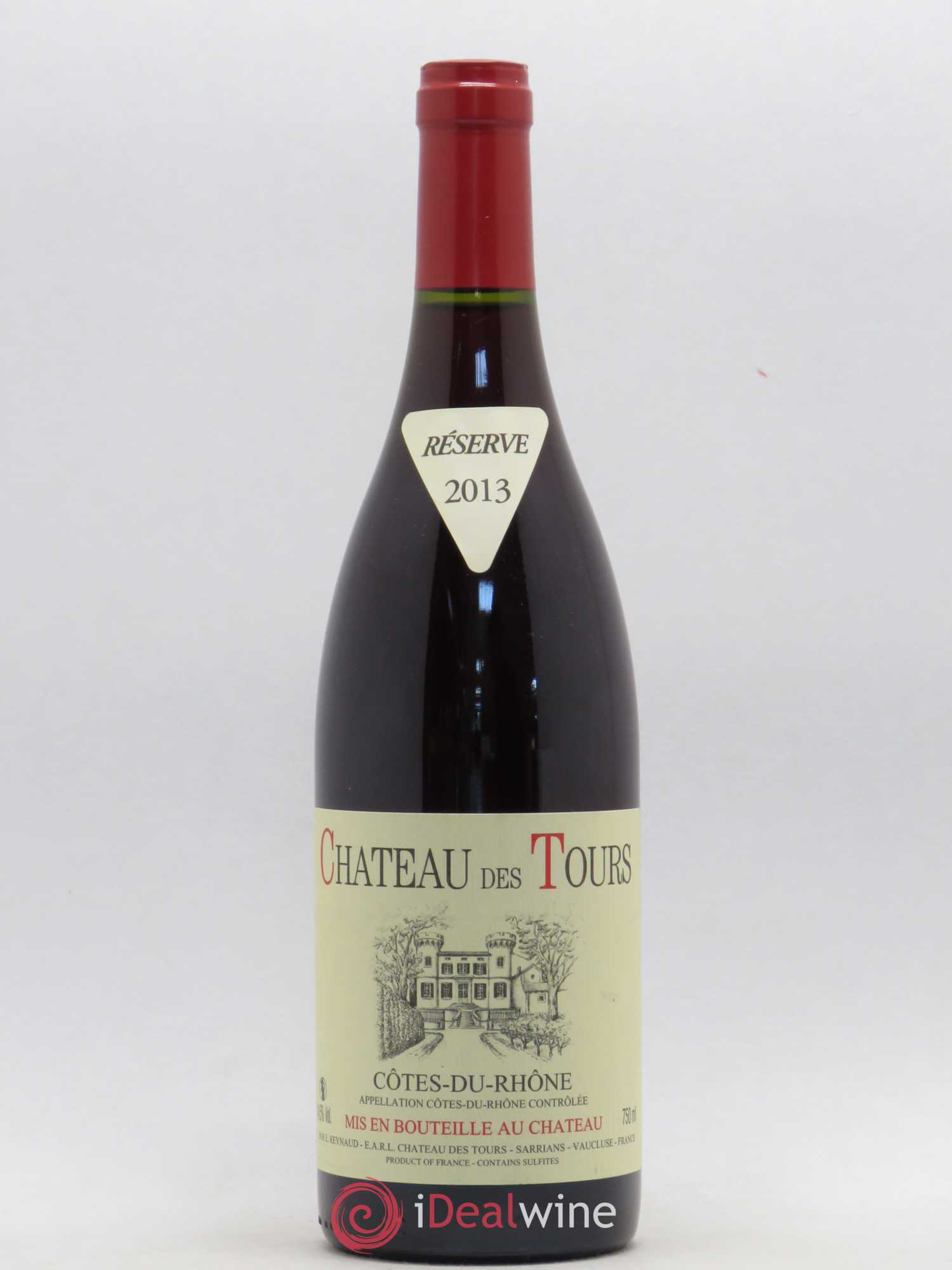 Côtes-du-Rhône Château des Tours Emmanuel Reynaud 2013 - Lot de 1 bouteille - 0