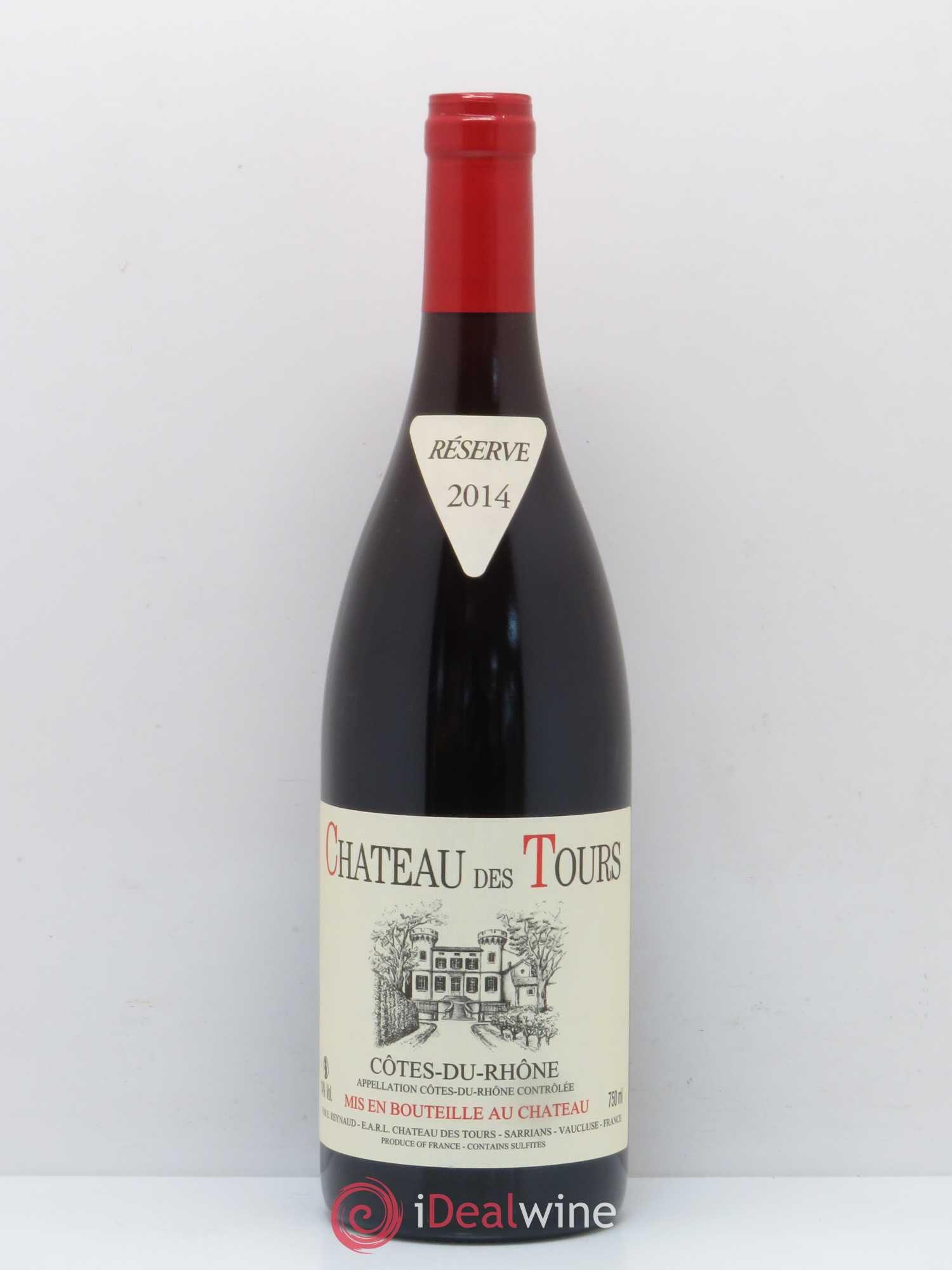 Côtes-du-Rhône Château des Tours Emmanuel Reynaud 2014 - Lot de 1 bouteille - 0