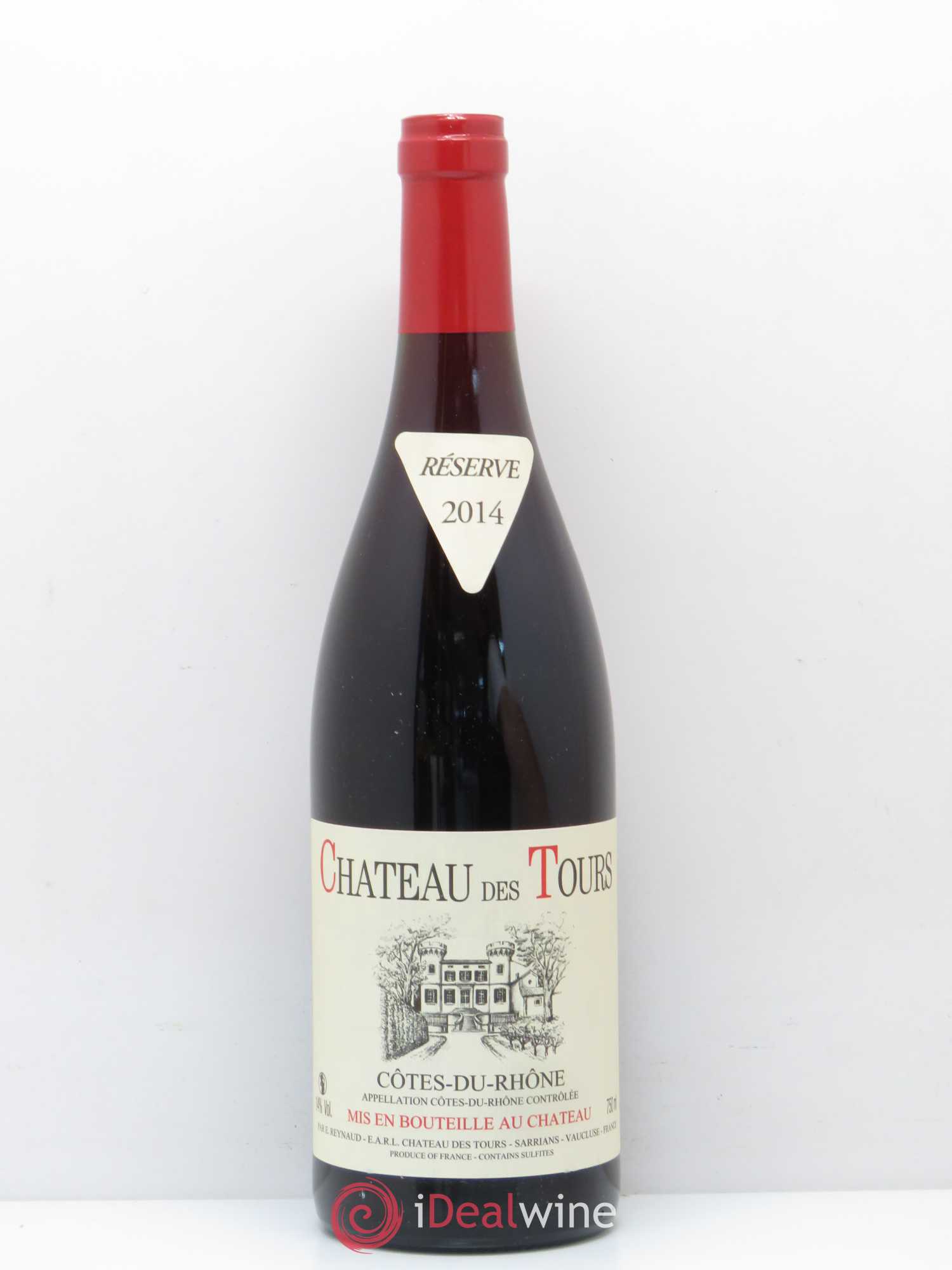 Côtes-du-Rhône Château des Tours Emmanuel Reynaud 2014 - Lot de 1 bouteille - 0