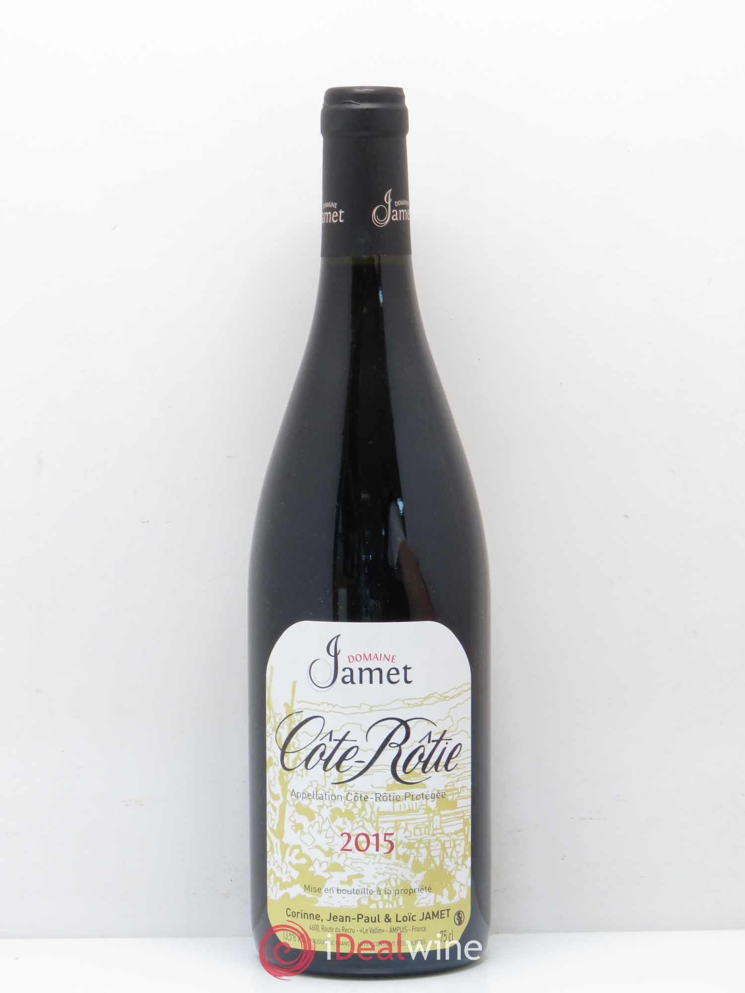 Côte-Rôtie Jamet (Domaine) 2015 - Lot de 1 bouteille - 0