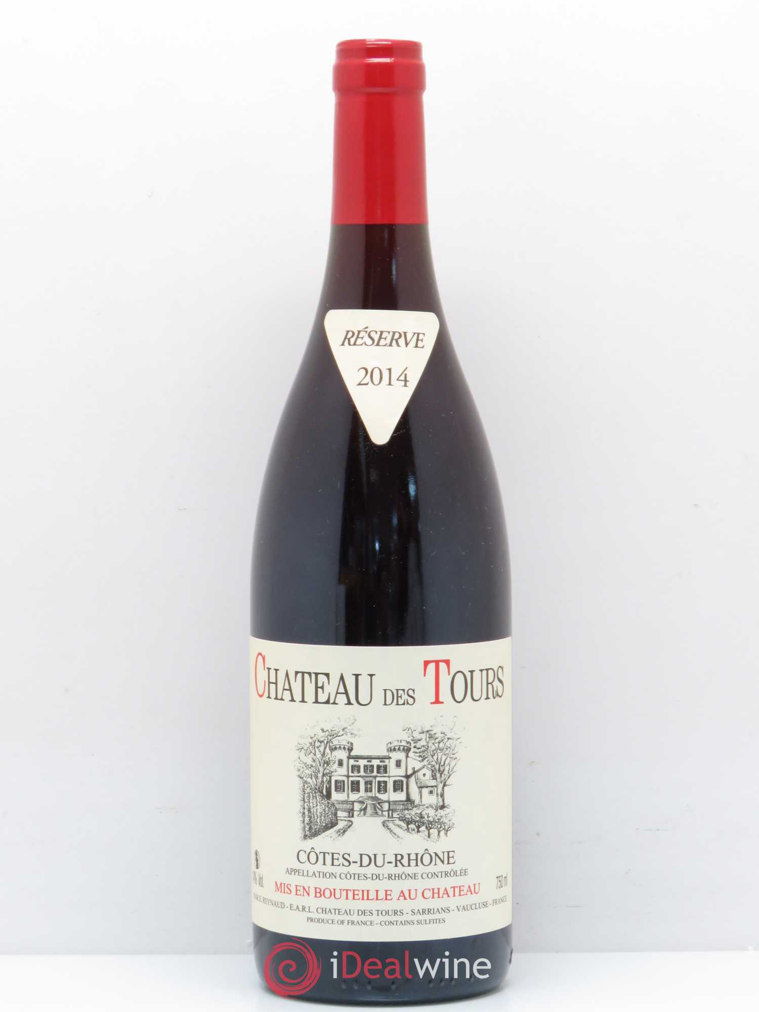 Côtes-du-Rhône Château des Tours Emmanuel Reynaud 2014 - Lot de 1 bouteille - 0