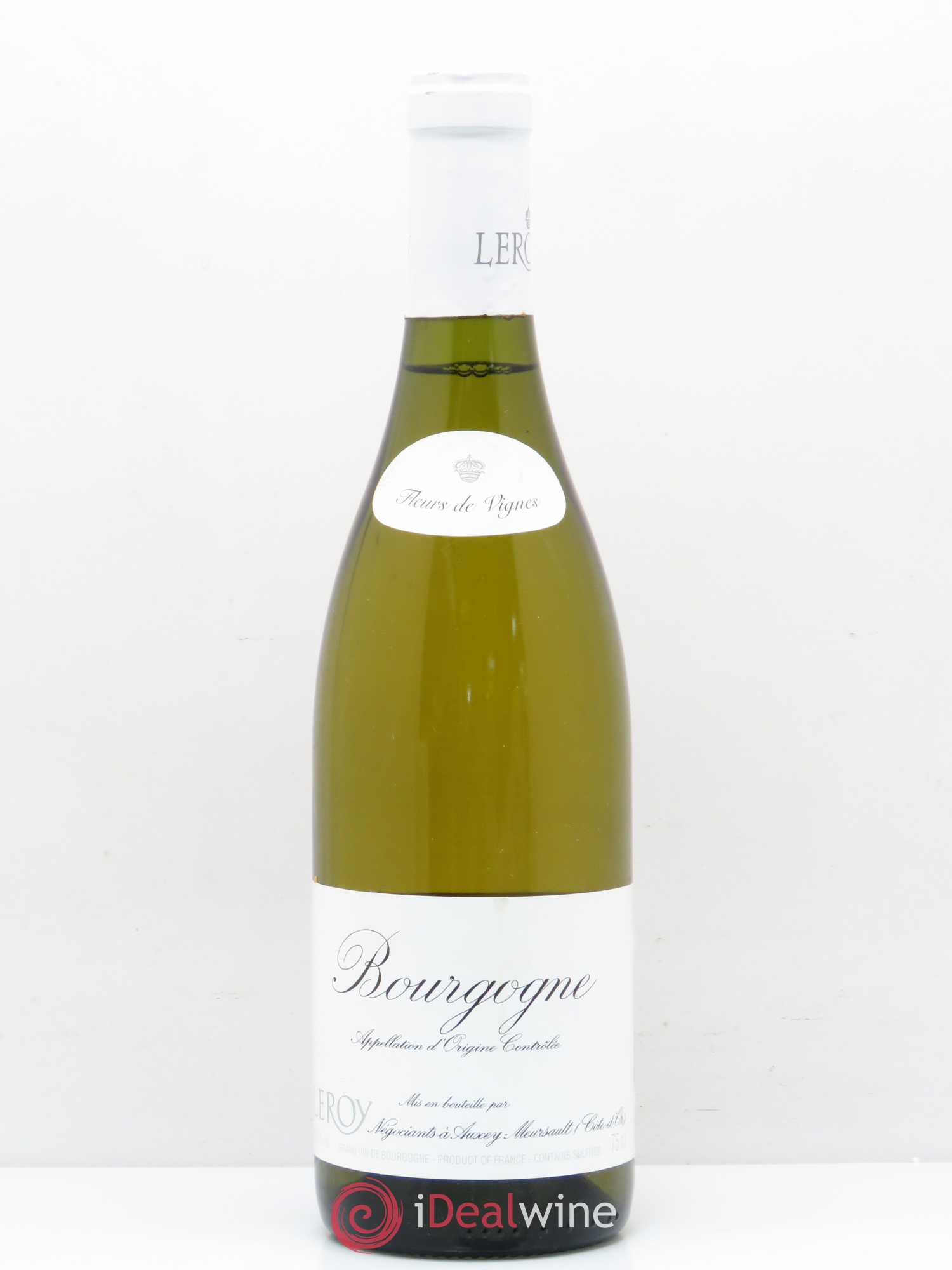 Bourgogne Fleurs de Vignes Leroy SA - Lot de 1 bouteille - 0