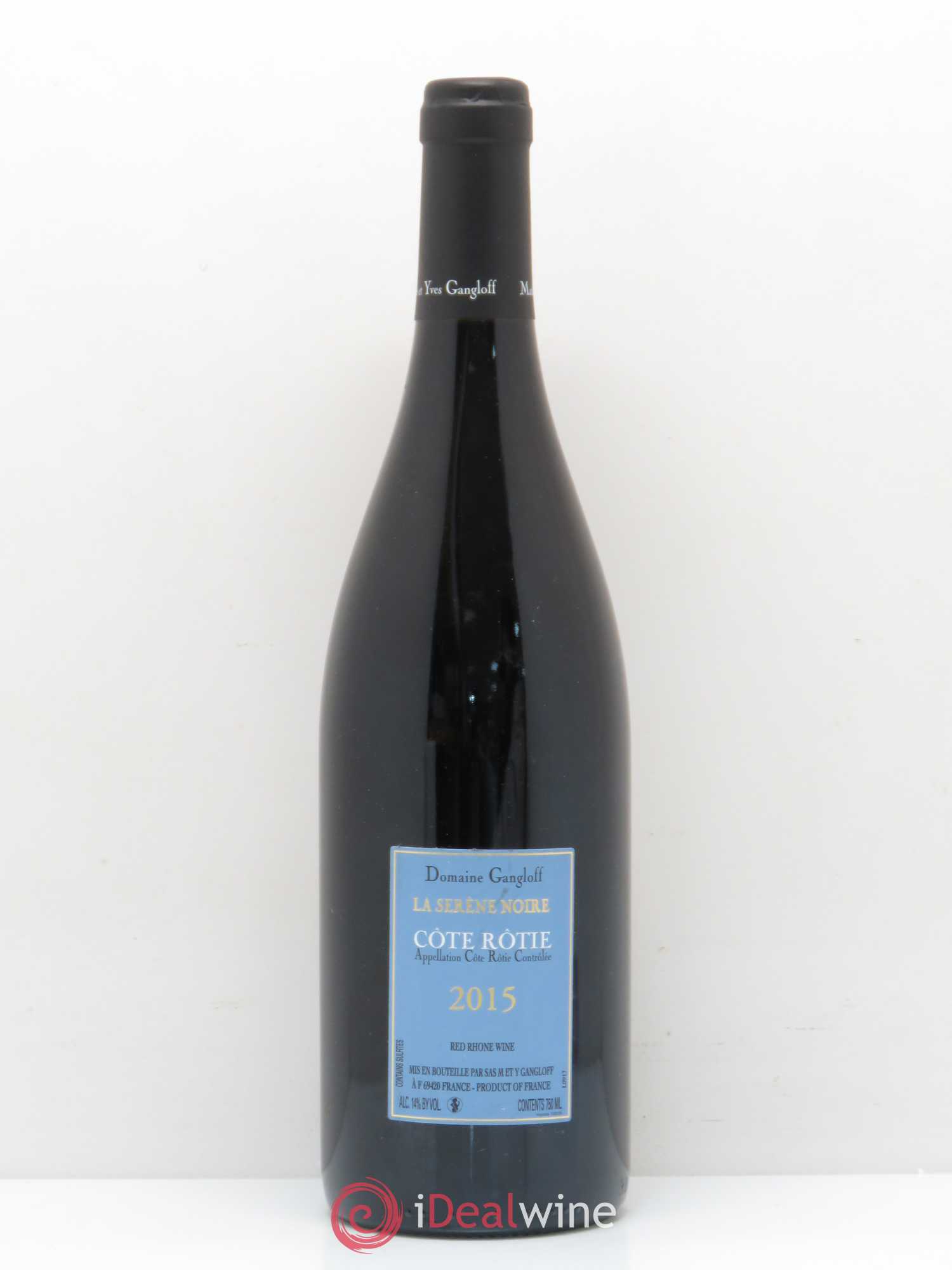 Côte-Rôtie La Sereine Noire Gangloff (Domaine) 2015 - Lot de 1 bouteille - 1
