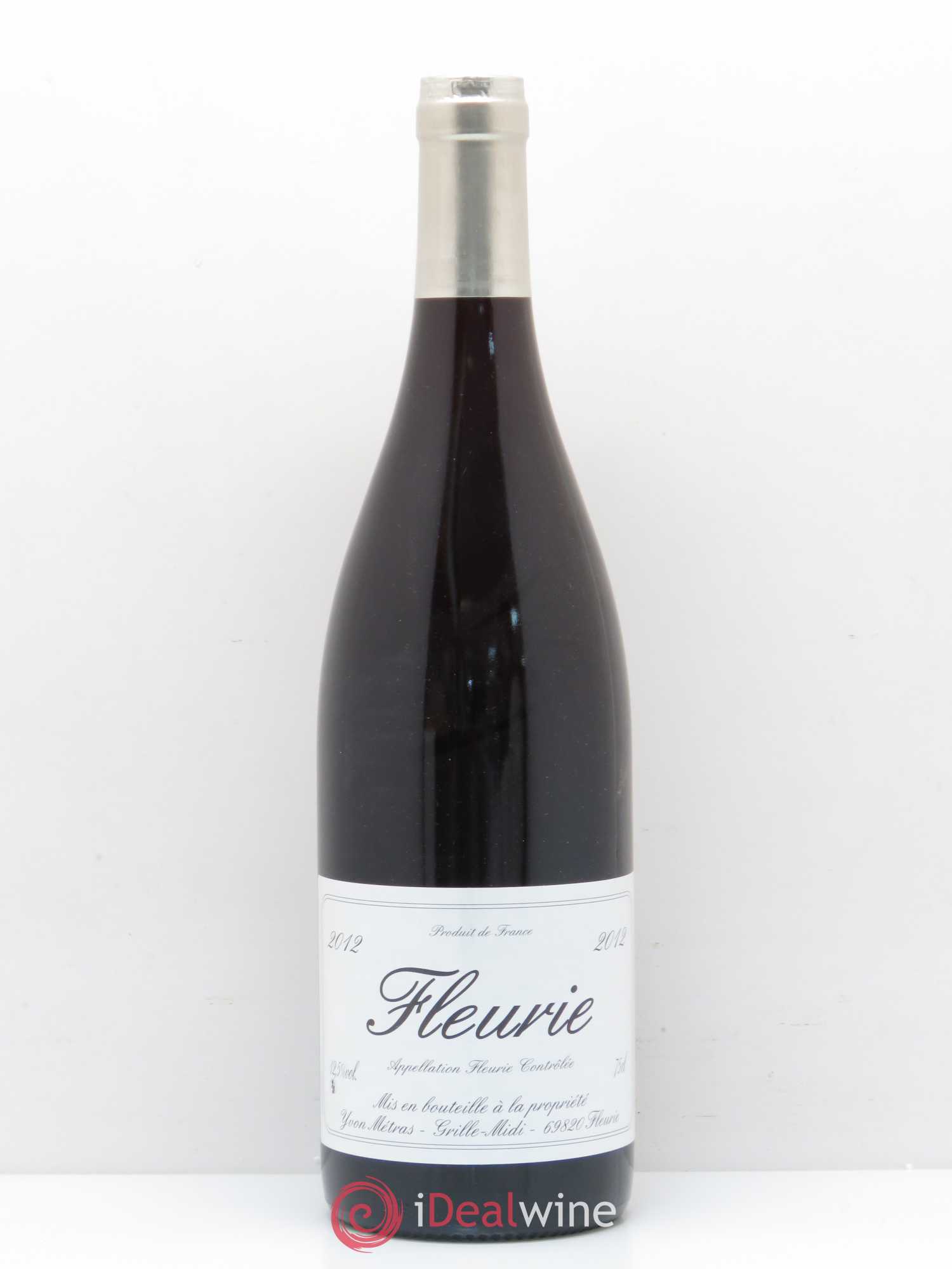 Fleurie Yvon Métras 2012 - Lot de 1 bouteille - 0