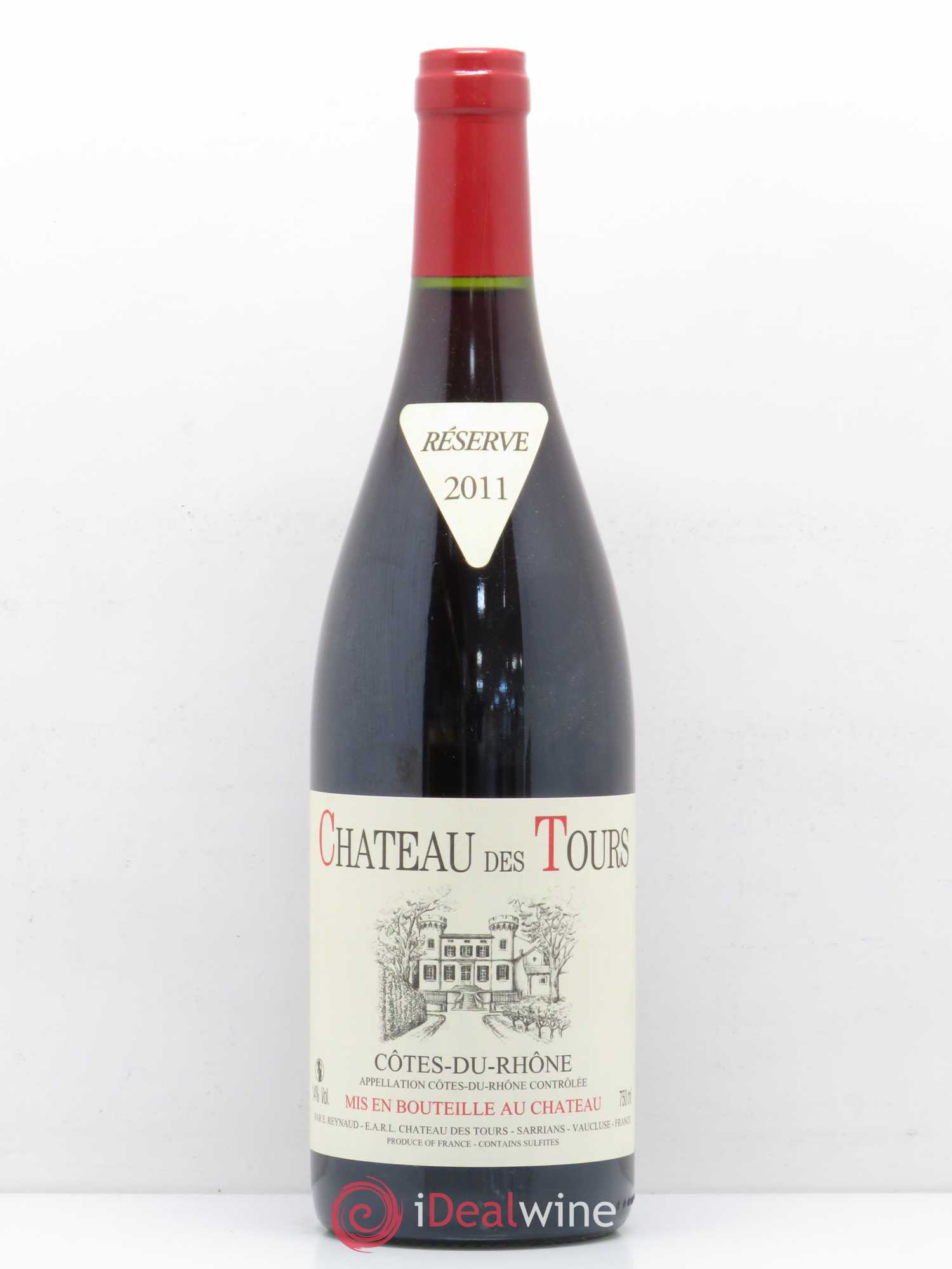 Côtes-du-Rhône Château des Tours Emmanuel Reynaud 2011 - Lot de 1 bouteille - 0