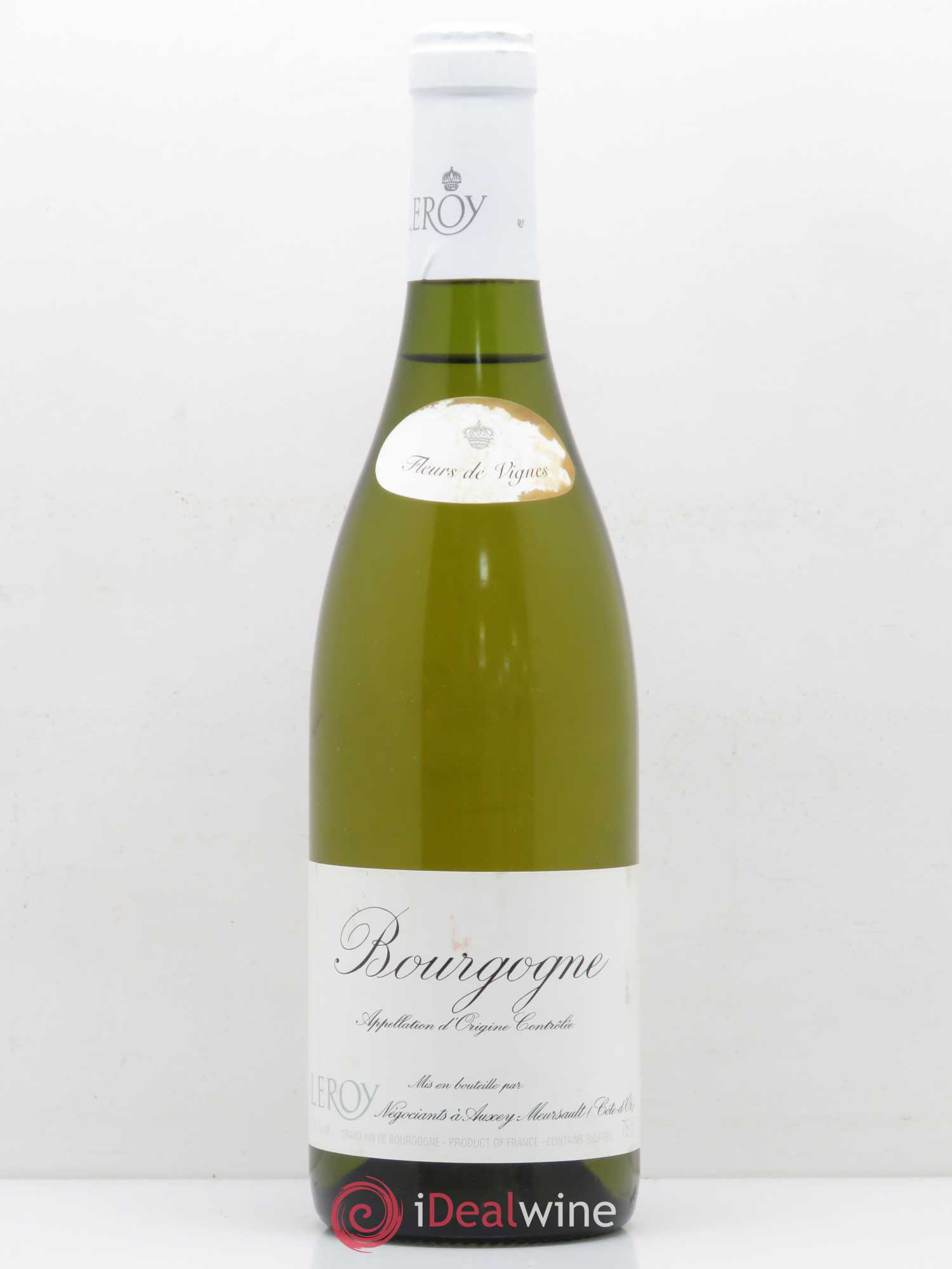 Bourgogne Fleurs de Vignes Leroy SA - Lot de 1 bouteille - 0
