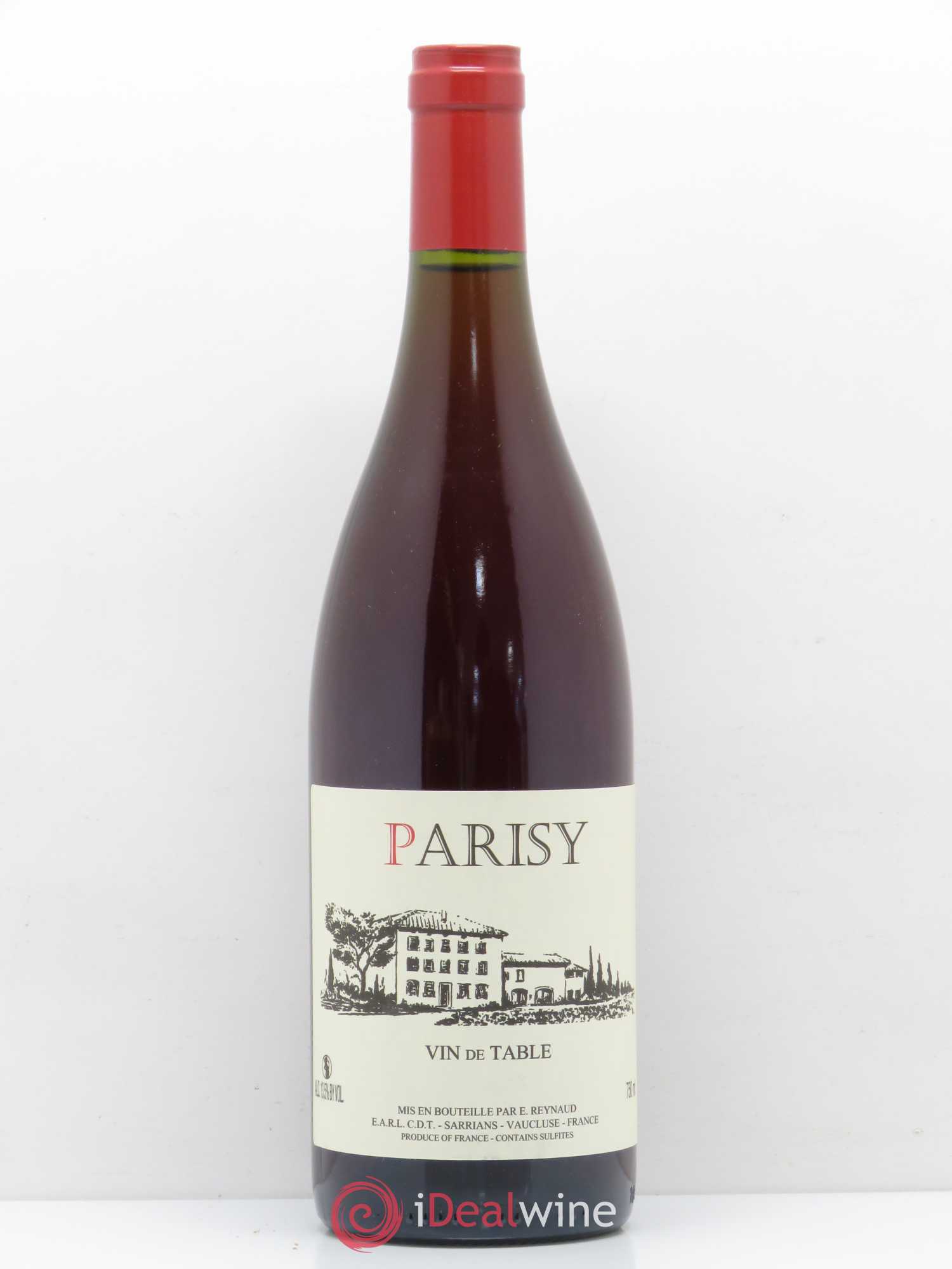 Vin de Table Parisy Emmanuel Reynaud - Posten von 1 Flasche - 0