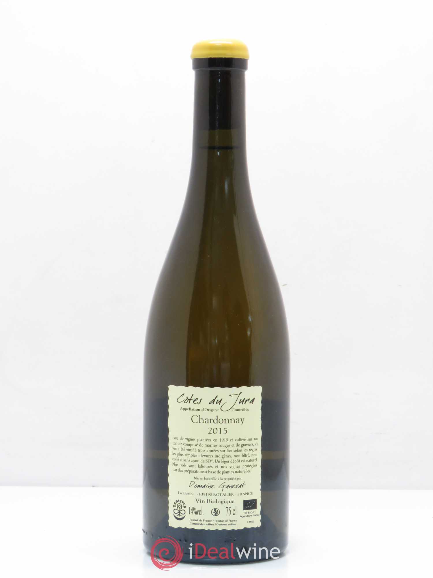Côtes du Jura Les Grands Teppes Vieilles Vignes Jean-François Ganevat (Domaine) 2015 - Lot de 1 bouteille - 1