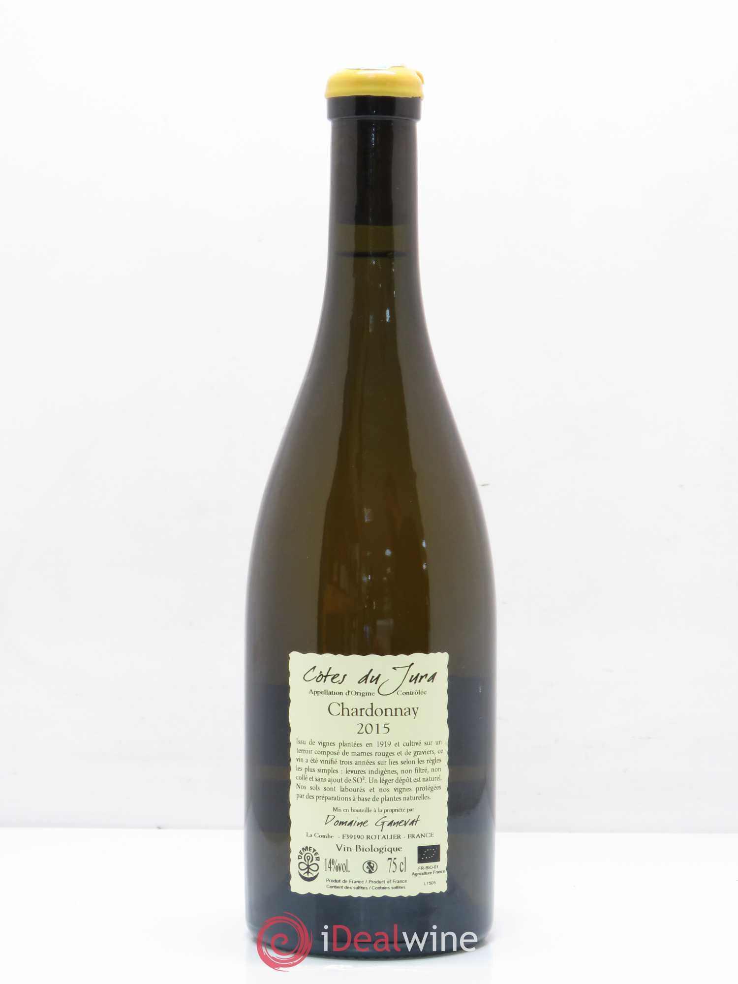 Côtes du Jura Les Grands Teppes Vieilles Vignes Jean-François Ganevat (Domaine) 2015 - Lot de 1 bouteille - 1